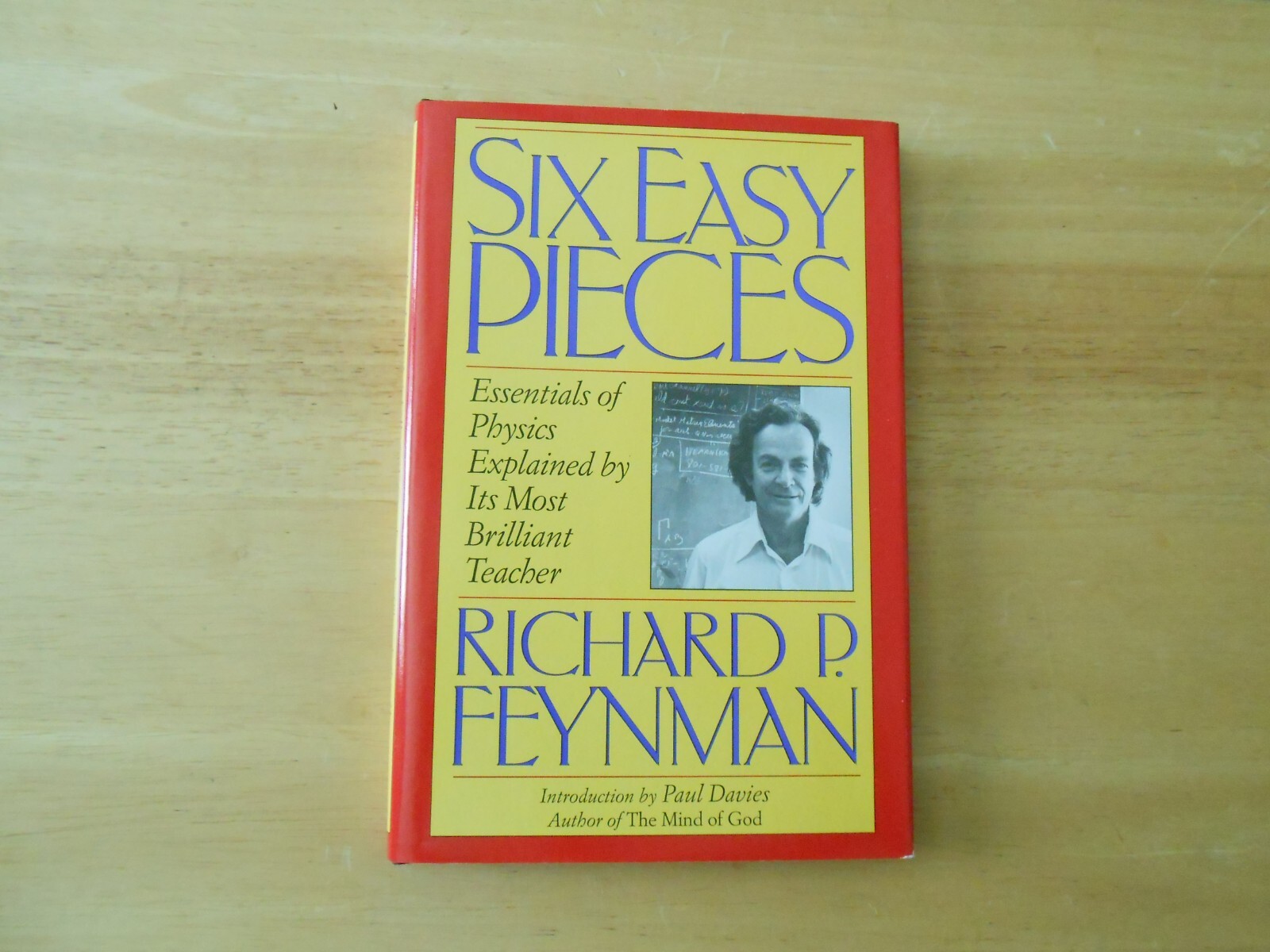 Lectures on Physics: Six Easy Pieces.Hard bound,very good like new