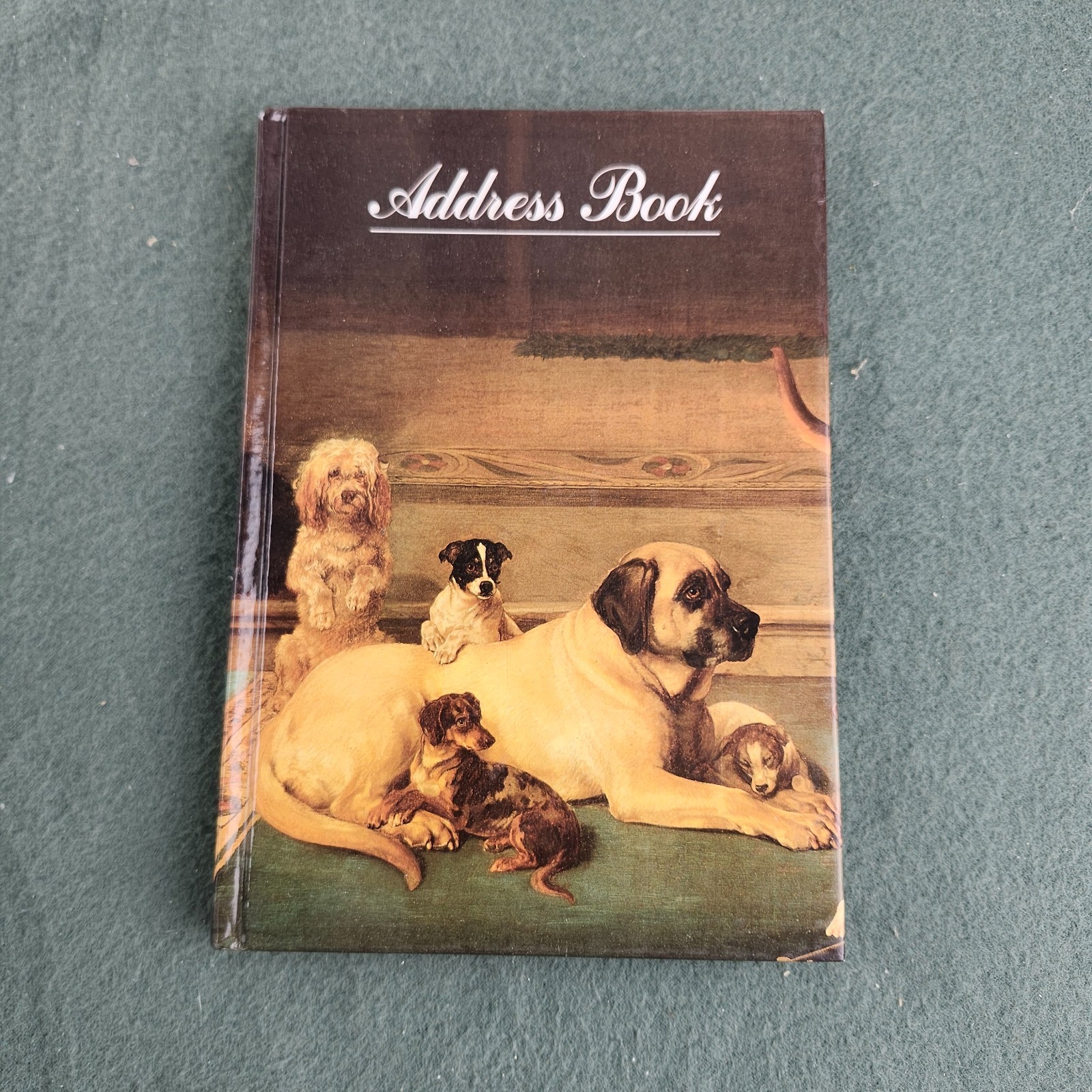 Dog Address Book : From Dog Painting, 1840-1940 Hardcover NEW