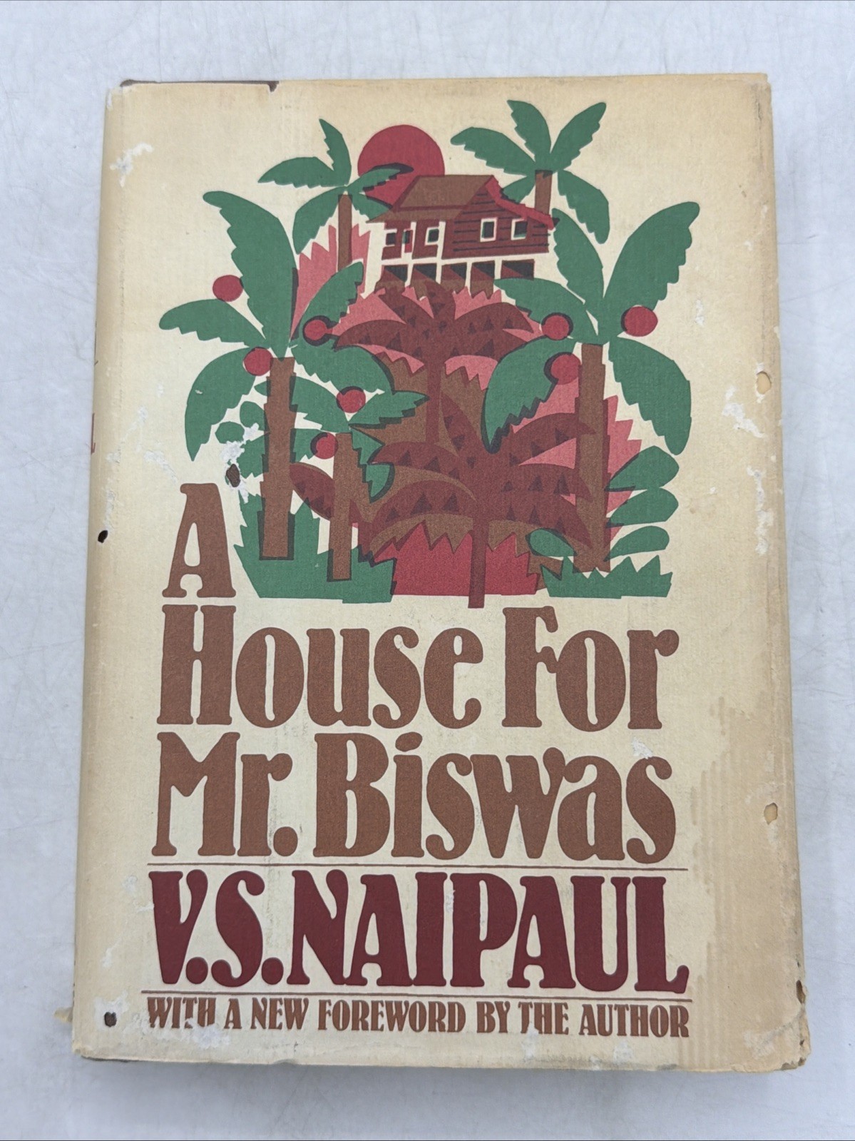 A House For Mr. Biswas by V.S. Naipaul (1983, Alfred A. Knopf) HCDJ