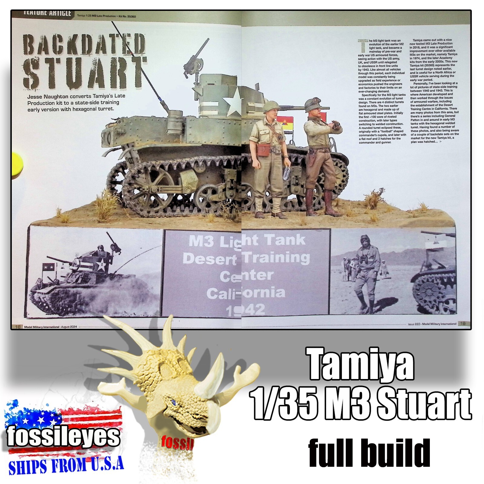 MAGAZINE: MILITARY ILLUSTRATED MODELLER AUGUST 2024 ISSUE 220