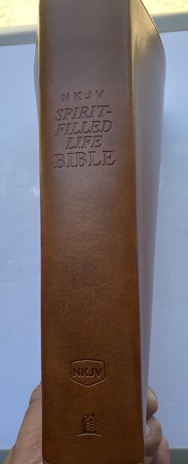 NKJV Spirit Filled Life Bible Red Letter Edition Thomas Nelson 2018 Leathersoft