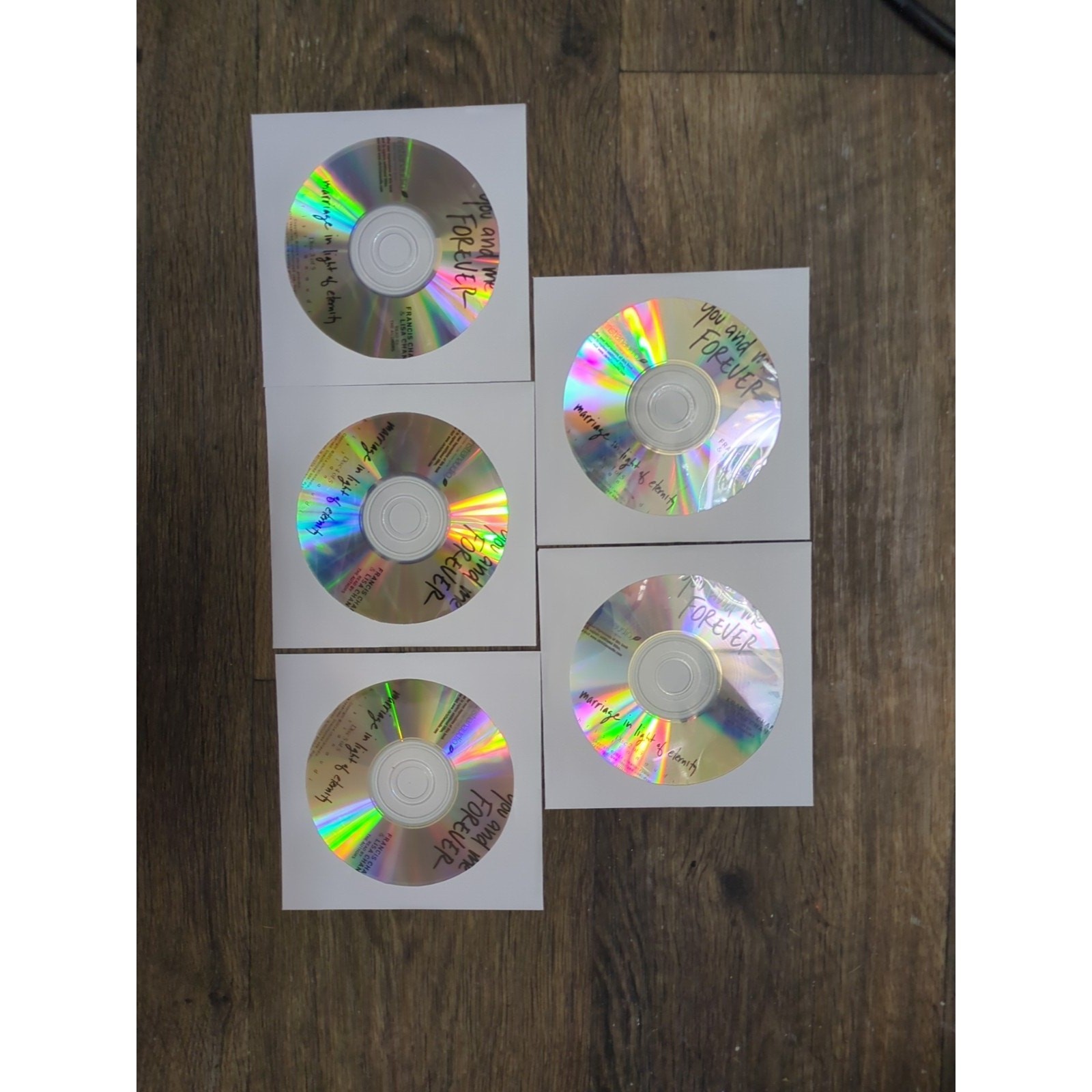 You and Me Forever Lisa Chan and Francis Chan Audiobook Discs Only