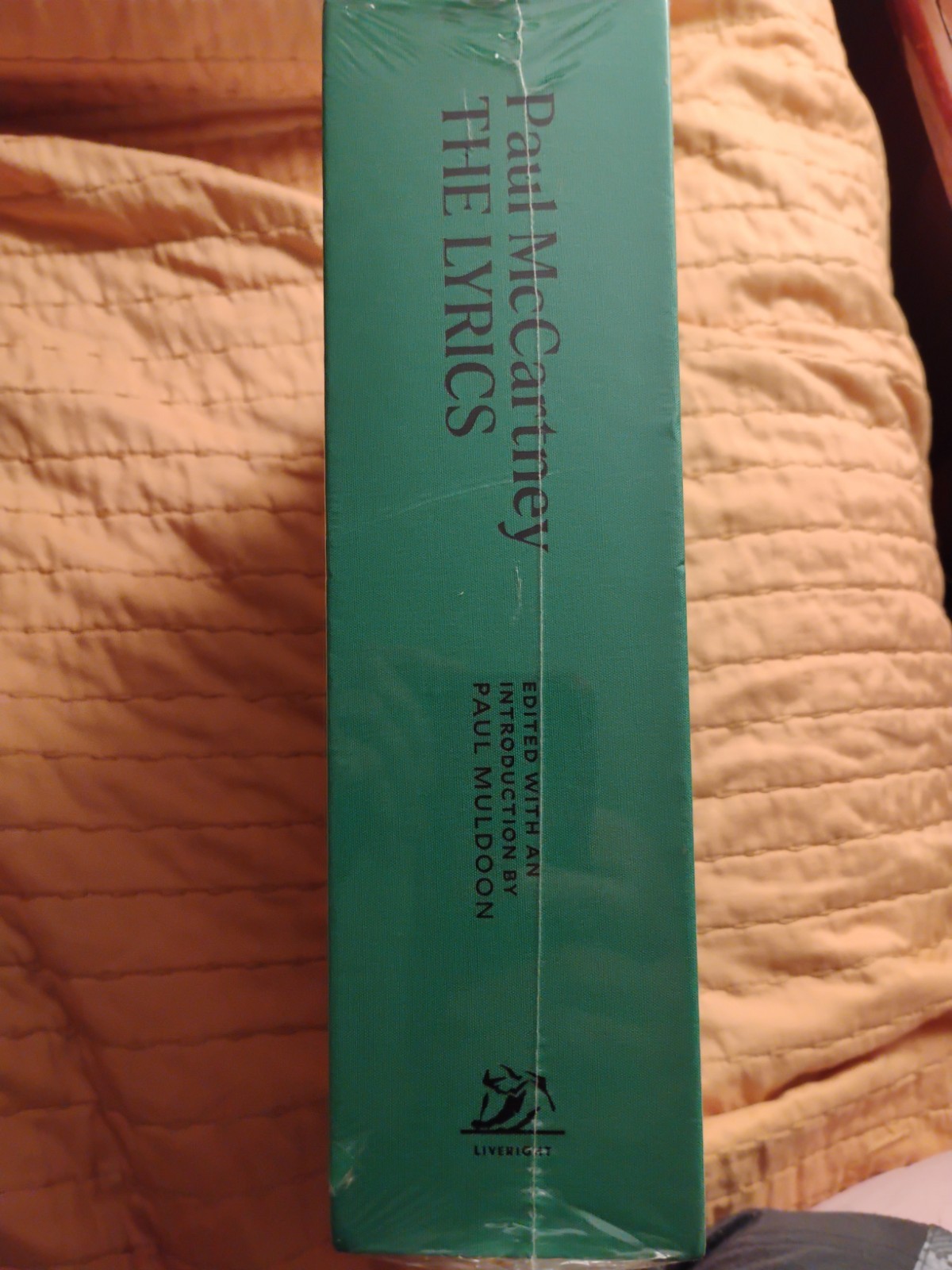 Lyrics : 1956 to the Present by Paul McCartney (2021, Hardcover) Never Opened!!