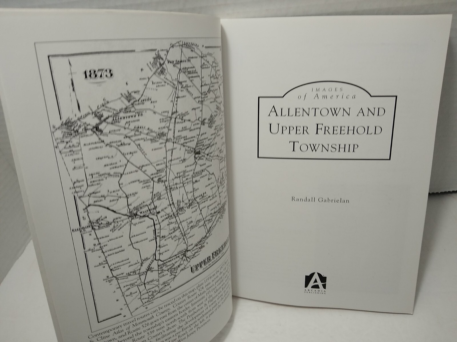 Allentown & Upper Freehold Township by Randall Gabrielan – Images of America
