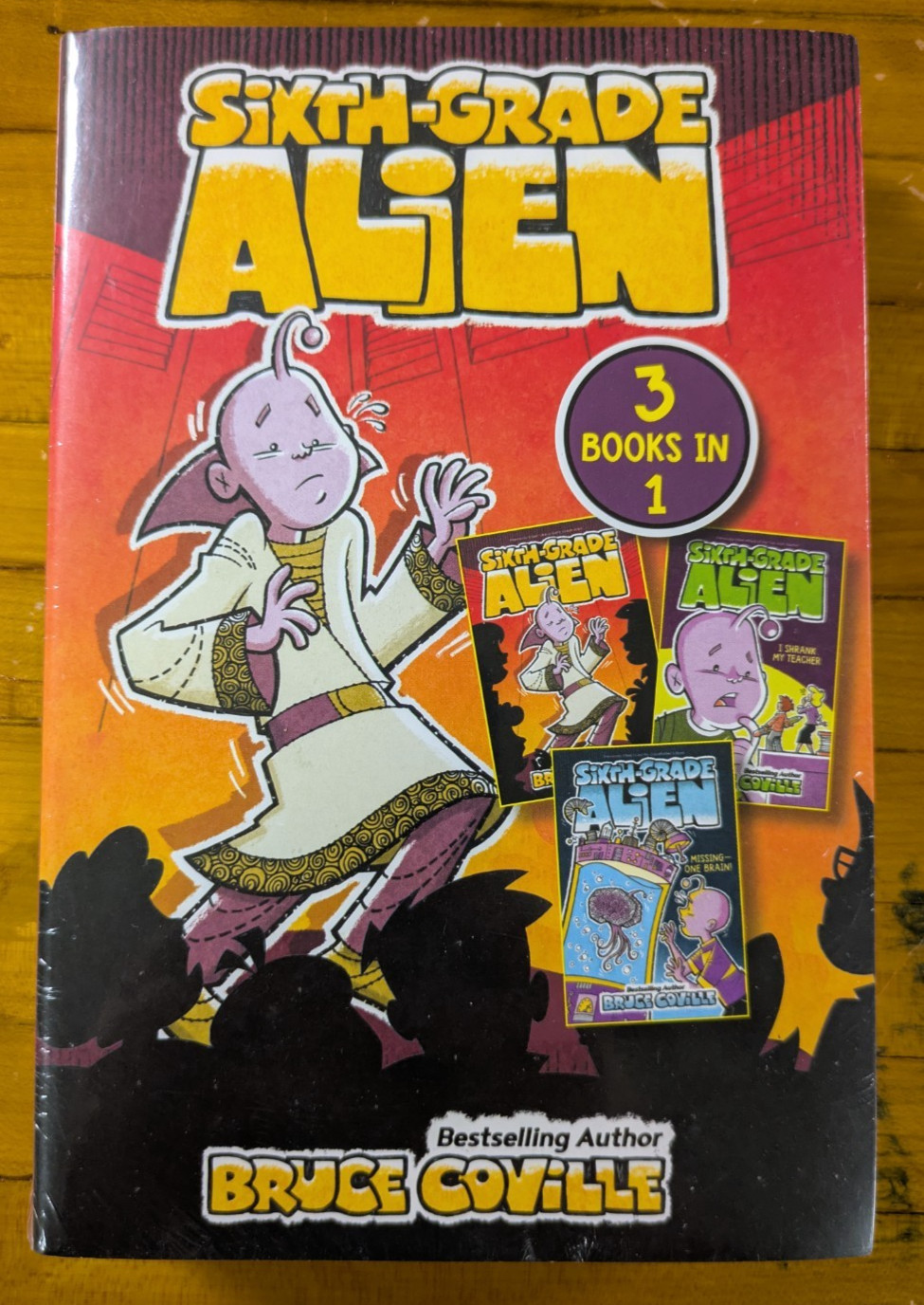 Sixth-Grade Alien 3 Books In 1 Bruce Bruce Coville New Sealed Ages 8-12