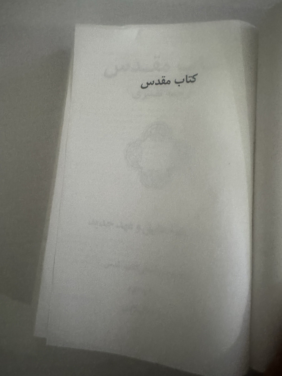 FARSI (PERSIAN) BIBLE, Paperback, GREEN 33106 International Bible Society