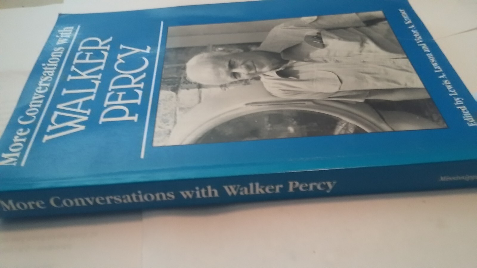 MORE CONVERSATIONS WITH WALKER PERCY book 1993 PB university of mississippi