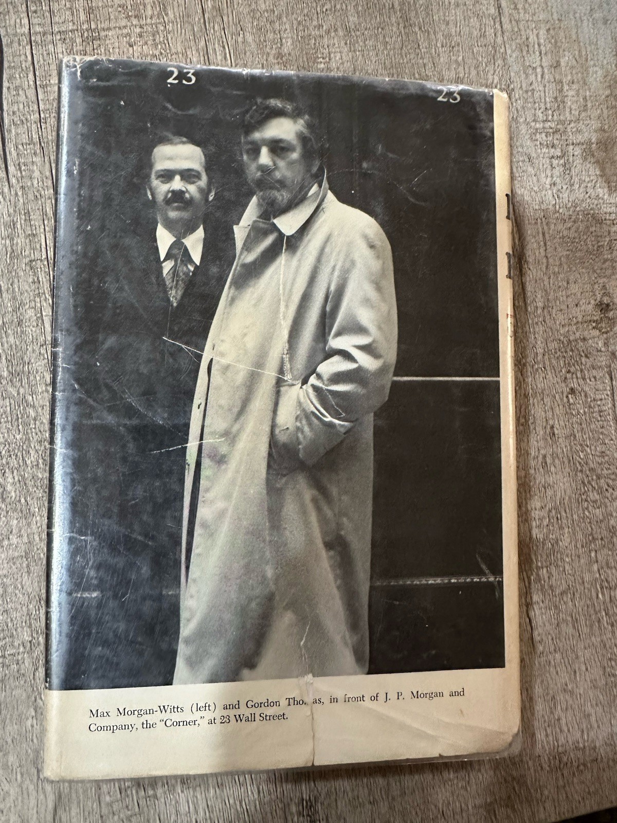 Signed, First Edition “The Day The Bubble Burst” , Gordon Thomas & Max Morgan