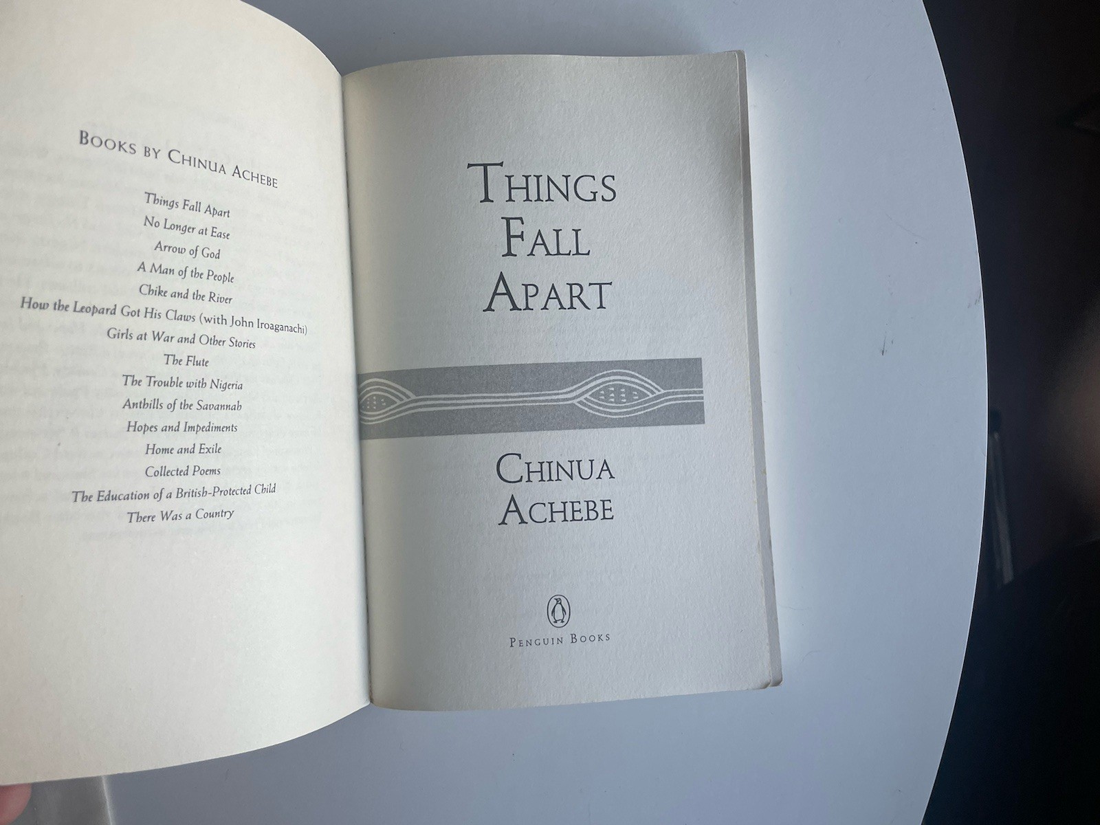 Things Fall Apart – Paperback By Achebe, Chinua Student Copy Marked Up