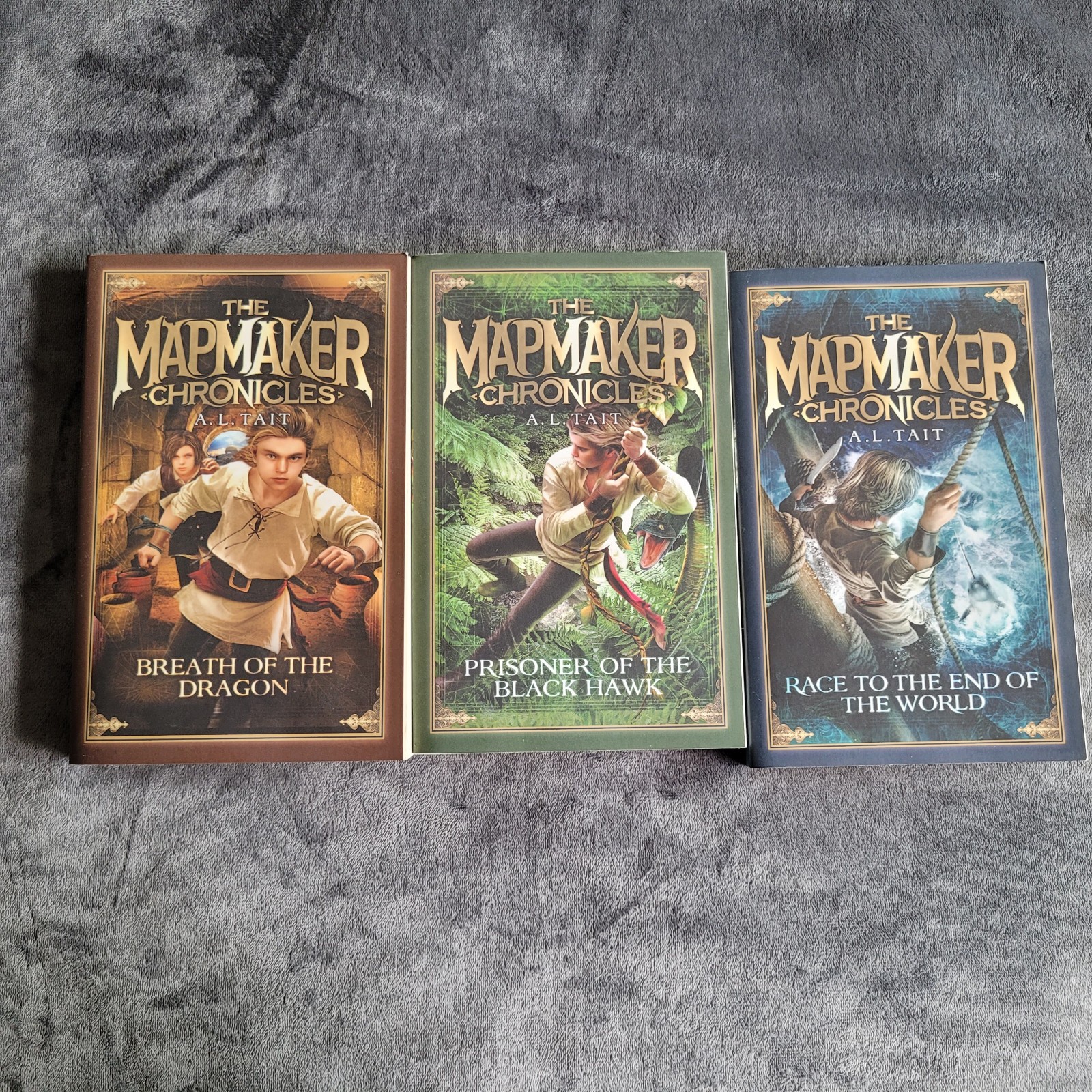 The Mapmaker Chronicles Trilogy Series Books 1-3 A. L. Tait fantasy adventure