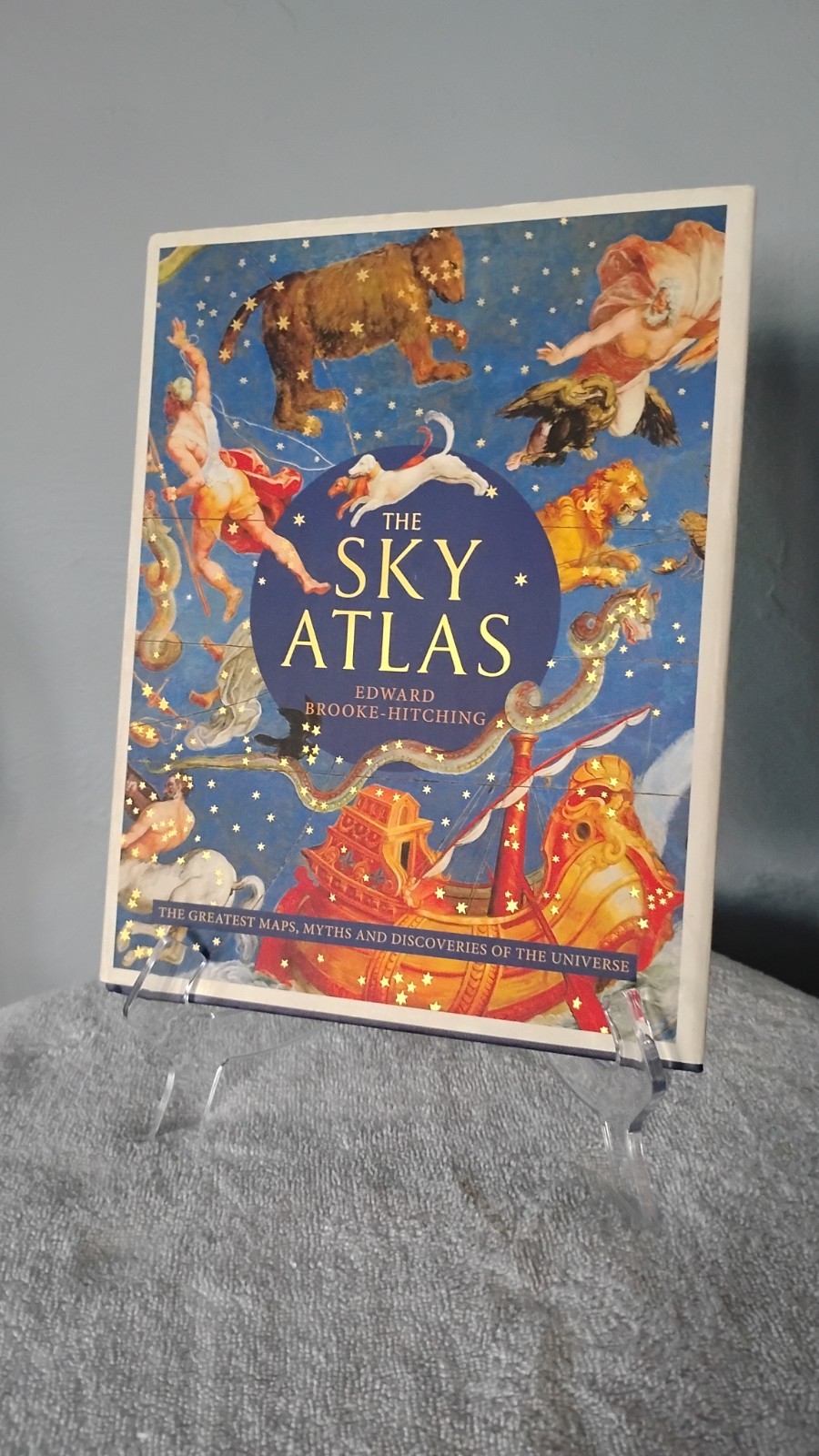 The Sky Atlas Edward Brooke-Hitching Hardcover 1st Ed Illus Dust Jacket 2019