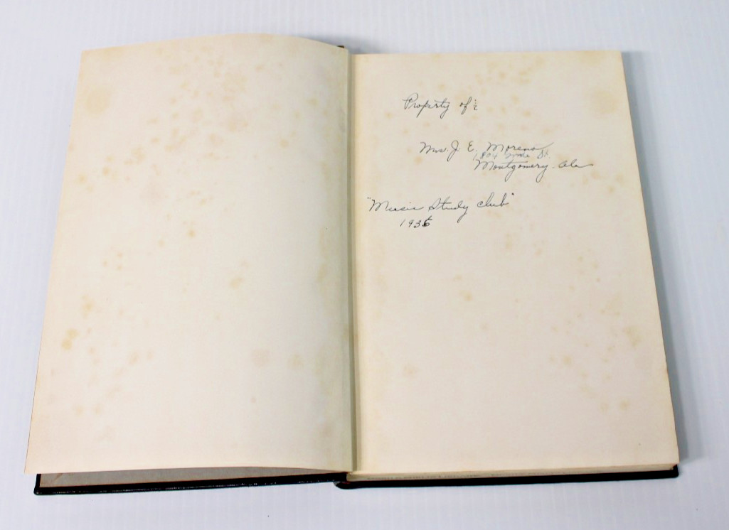 Rare 1936 Musical Alabama Vol 2, Issued by the Alabama Federation of Music Clubs