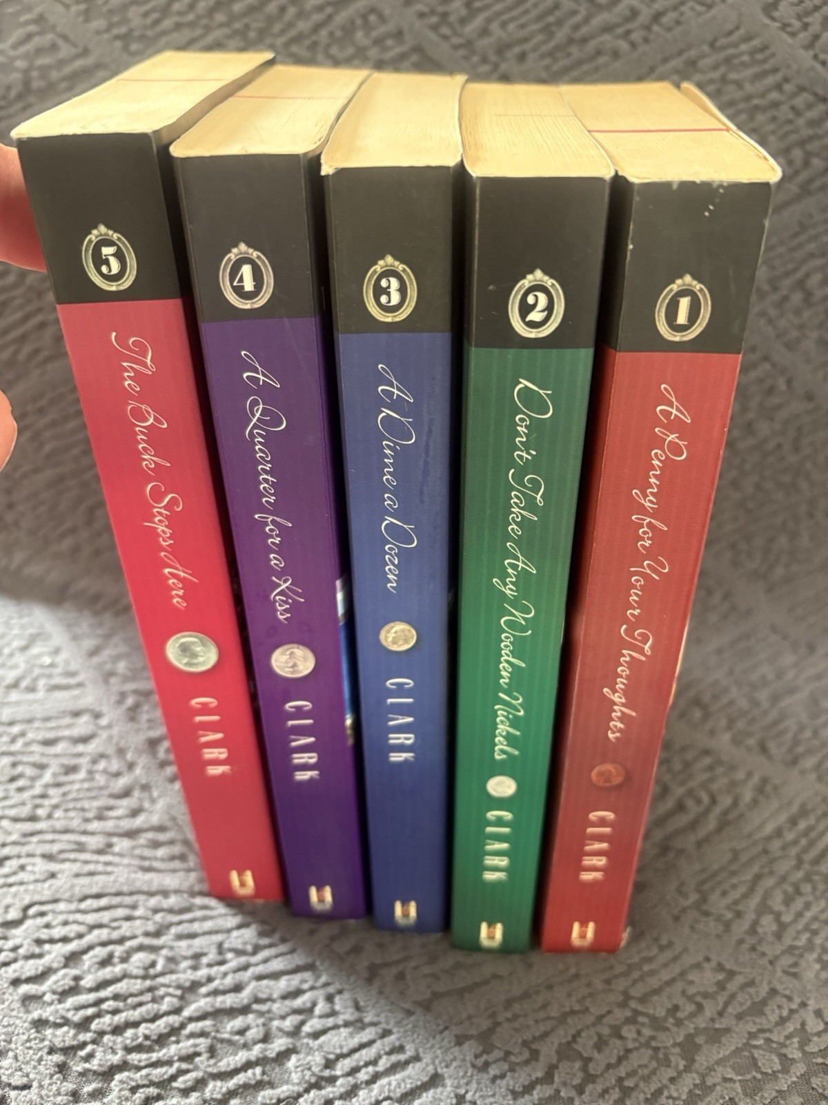 Million Dollar Mysteries Series Books 1 2 3 4 5 Lot Mindy Starns Clark