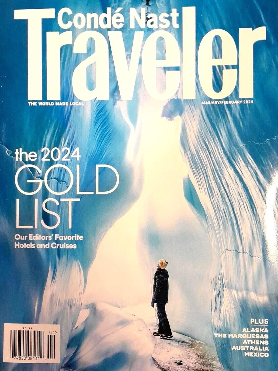 CONDE NAST TRAVELER Magazine January February 2024 OUR EDITOR’S FAVORITE HOTELS