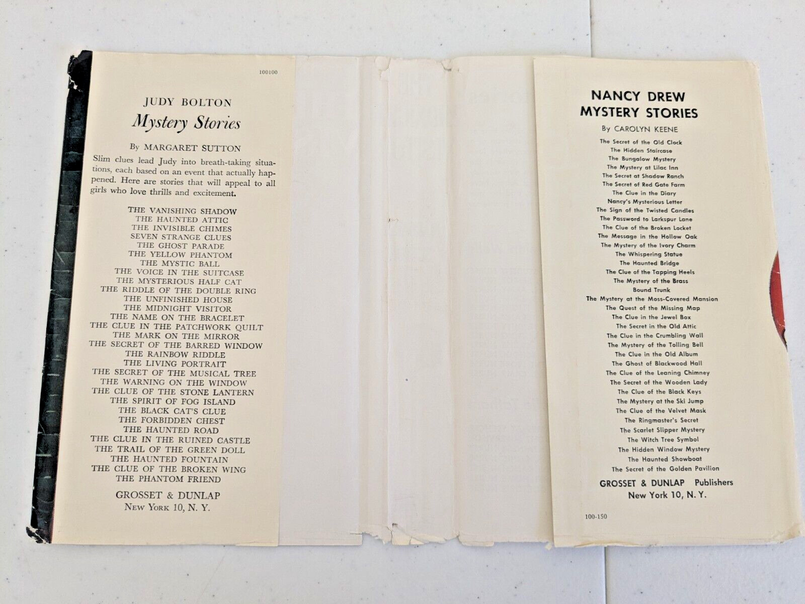 Judy Bolton #12 – The Midnight Visitor by Margaret Sutton – HC/DJ (1939)