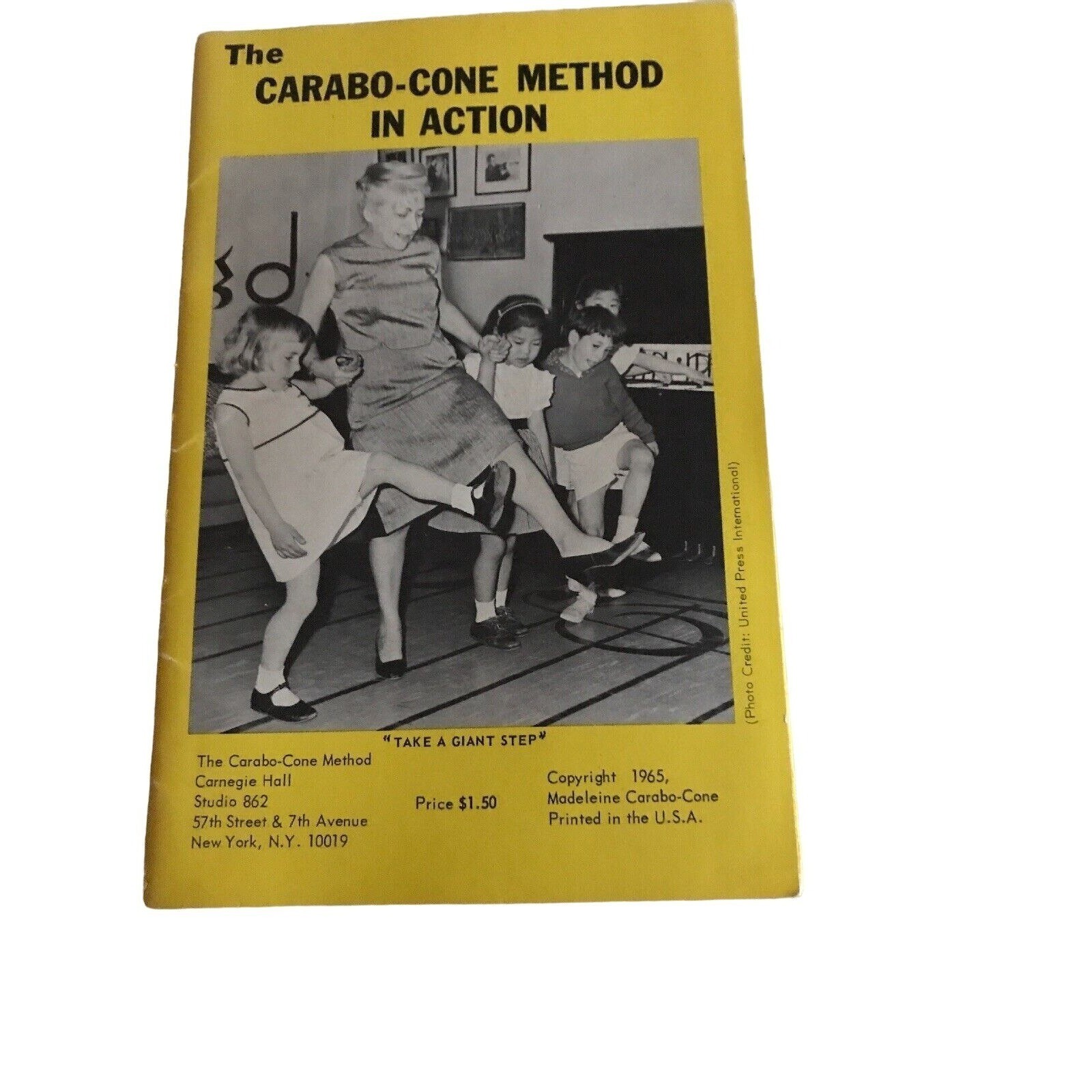 The Carabo-Cone Method in Action 1965 Sensor Motor Music Reading Method