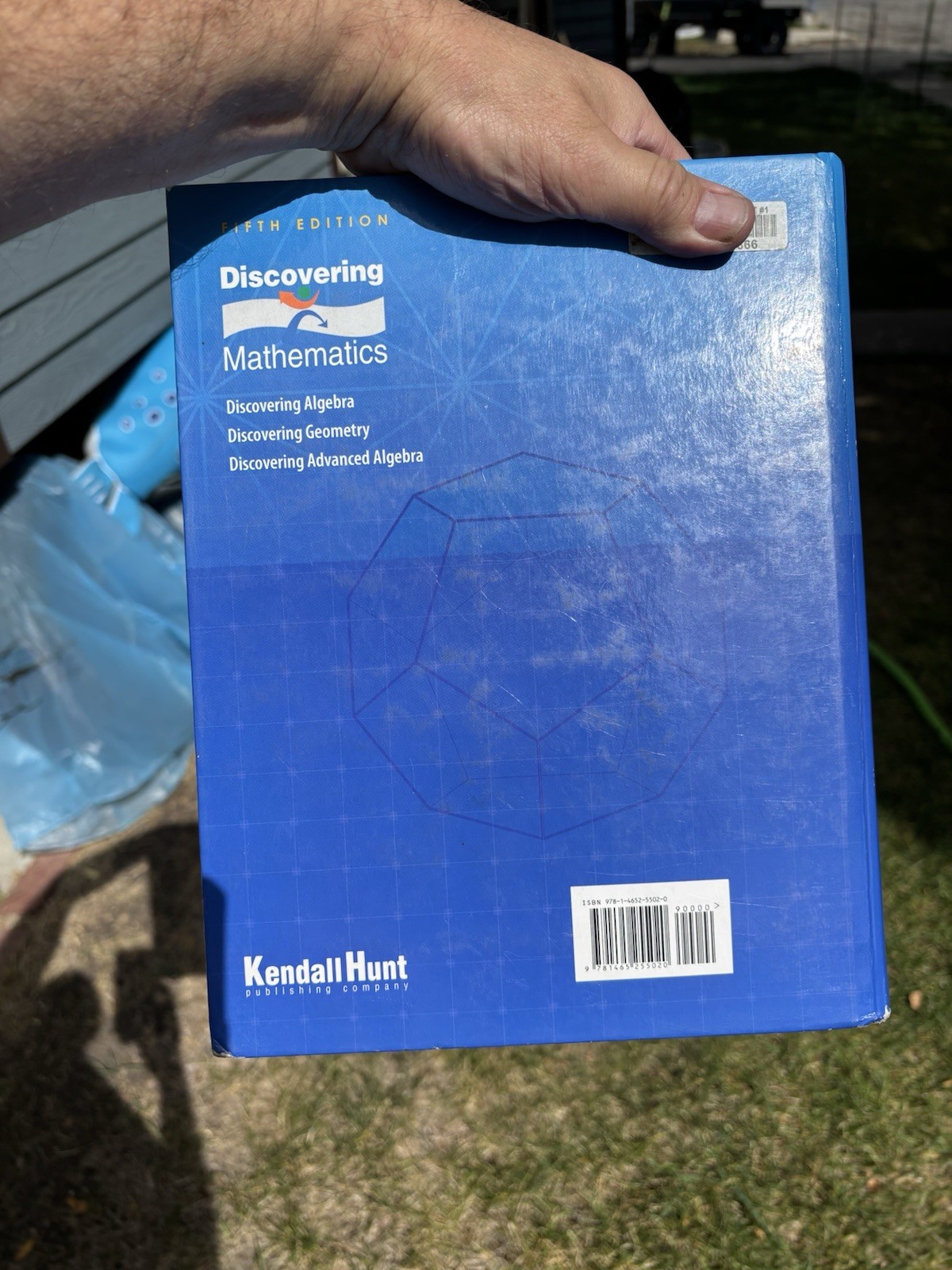 Discovering Geometry Michael Serra Fifth Edition Math Textbook by Kendall Hunt