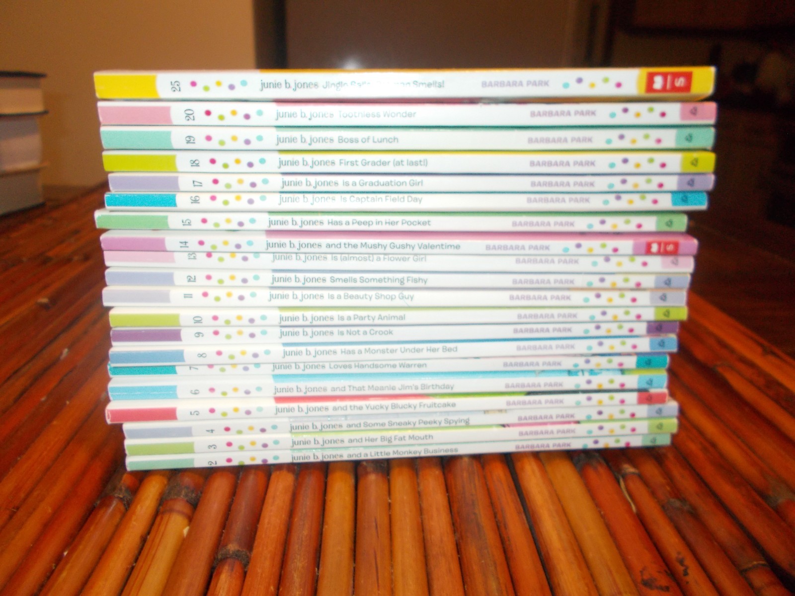 Junie B. Jones. Barbara Park. Lot of 20. Numbers 2 thru 20 and 25.