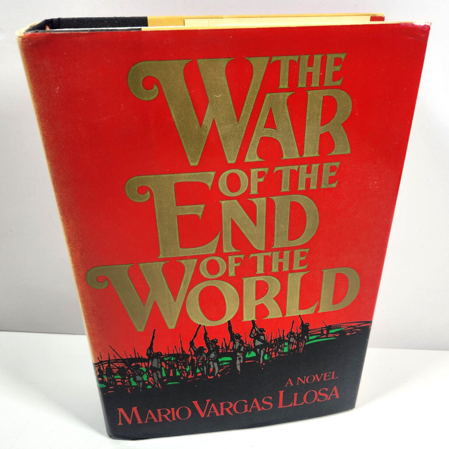The War Of The End Of The World 1984 First US Printing HC Mario Vargas Llosa