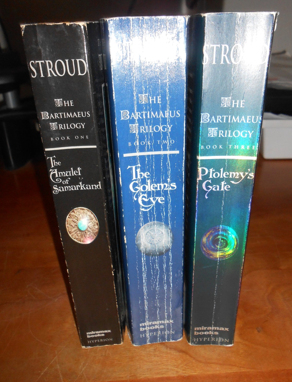 Jonathan Stroud BARTIMAEUS Trilogy 3 Volume Set – PB GC