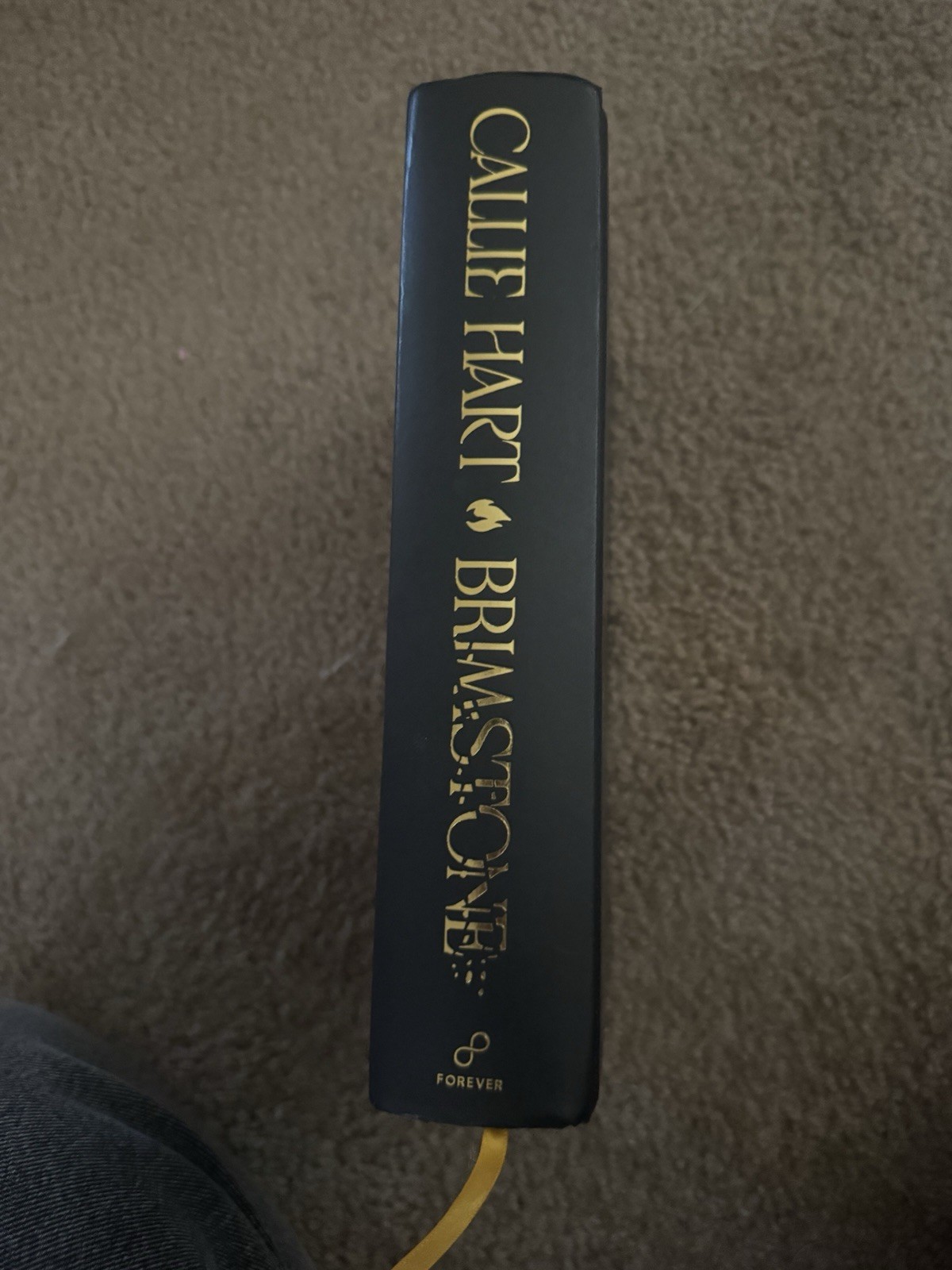 Brimstone Target Exclusive Edition by Callie Hart Hardcover Painted Pages Ribbon