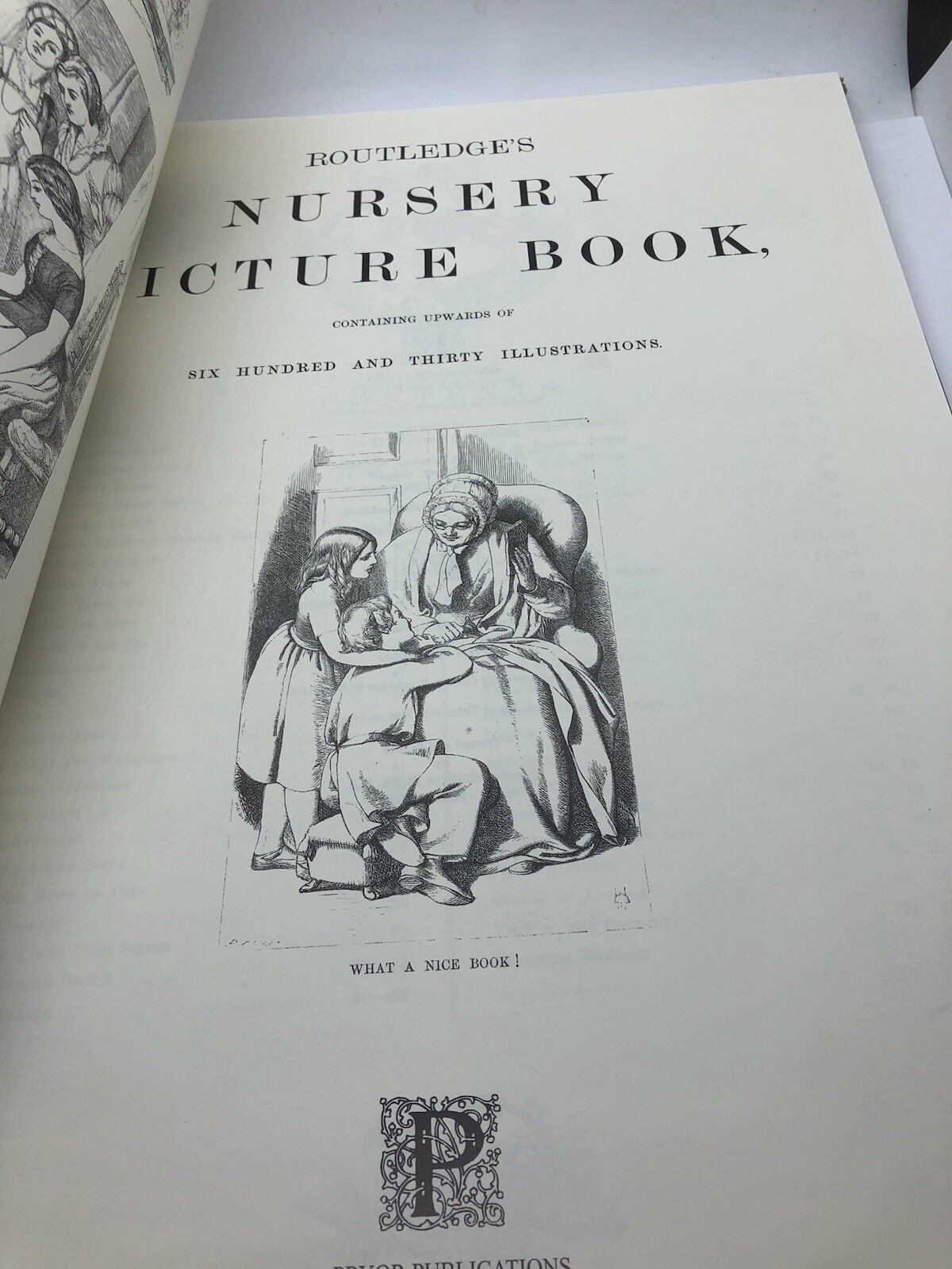 Routlege‘s Nursery Picture Book modern reprint Pryor publications