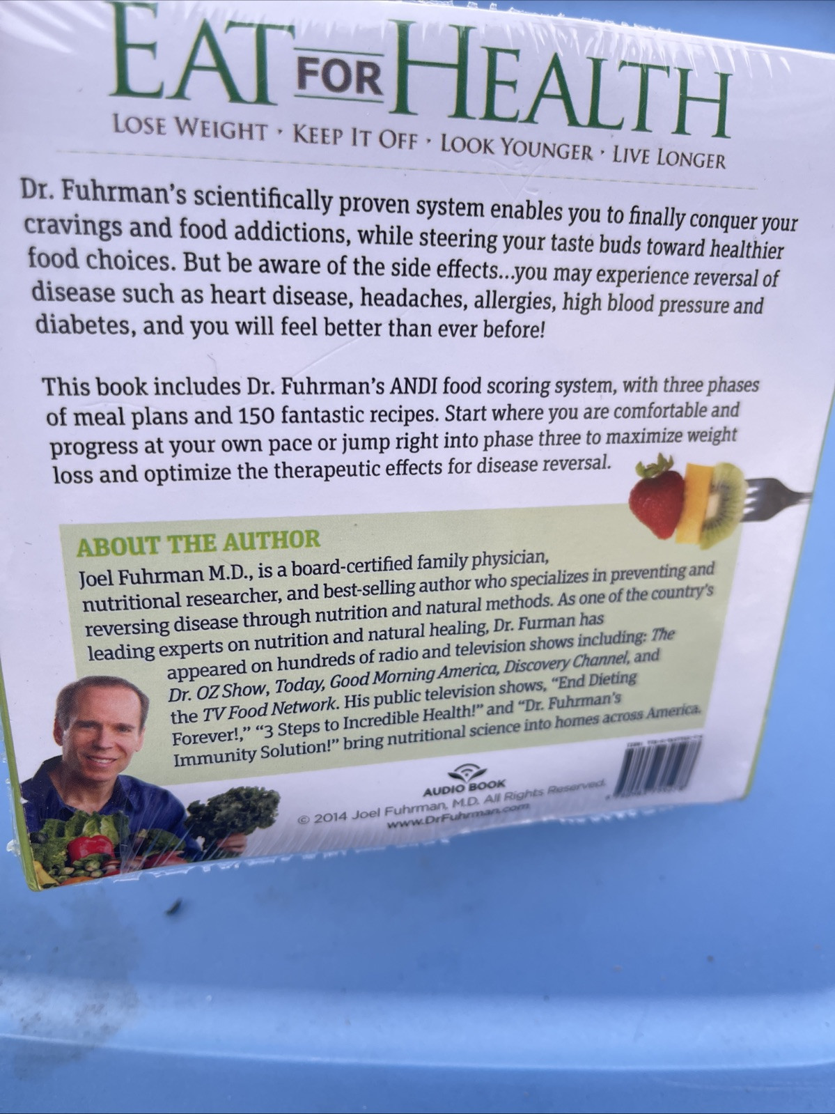Eat for Health: The Mind Makeover – Audio Book CD Fuhrman, Joel Sealed. NEW