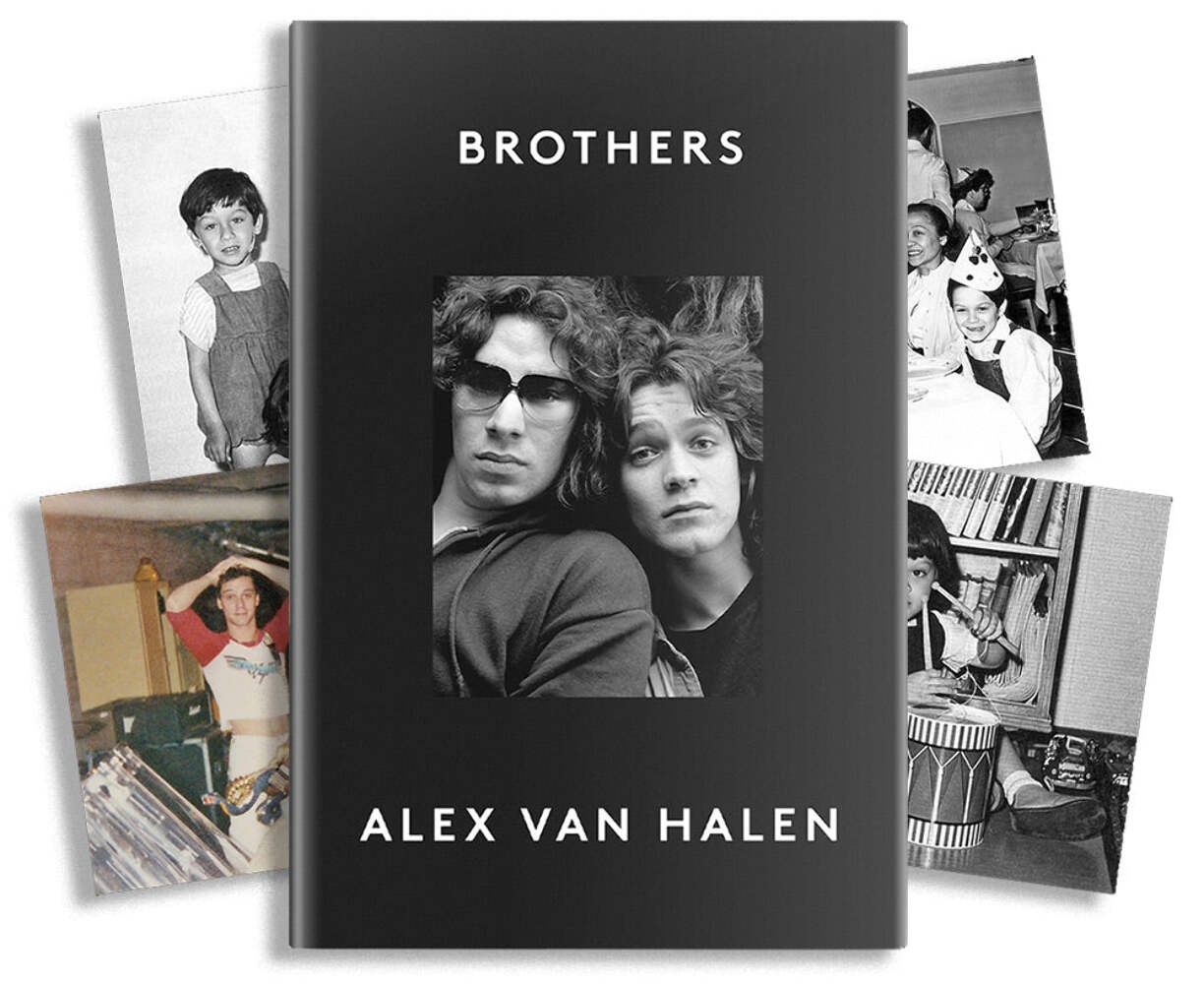 Alex Van Halen BROTHERS Hardcover Book + Exclusive Prints – New