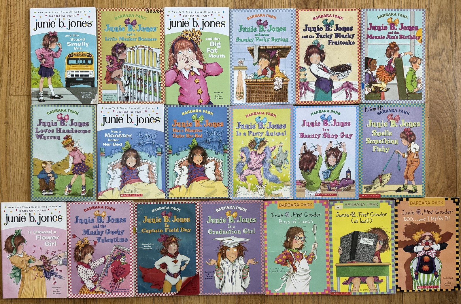 Partial Series Set JUNIE B JONES Barbara Park Lot 18