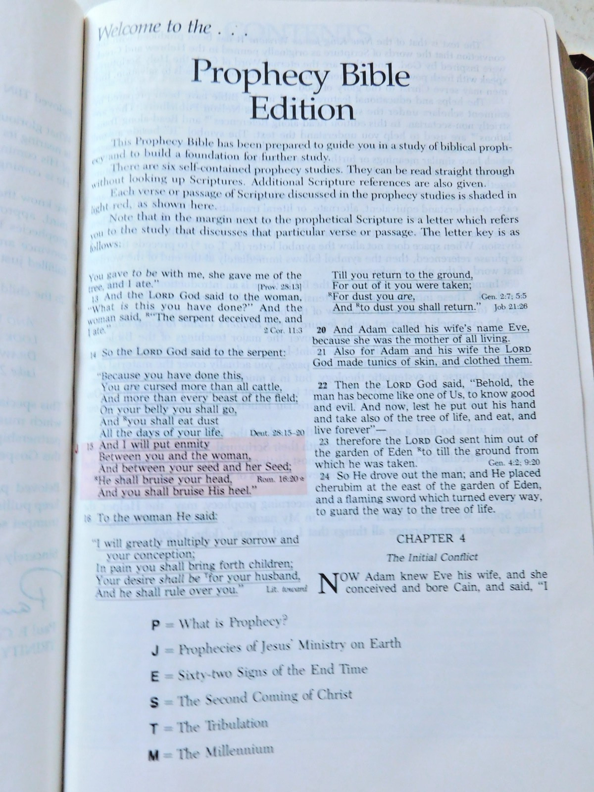 NKJV Holy Bible TBN Special Prophecy Edition 1985 Burgundy