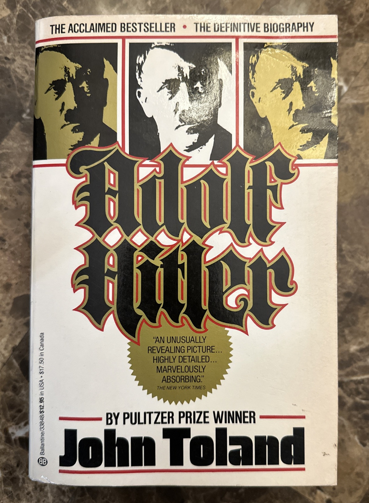 1981 Adolf Hitler by John Toland