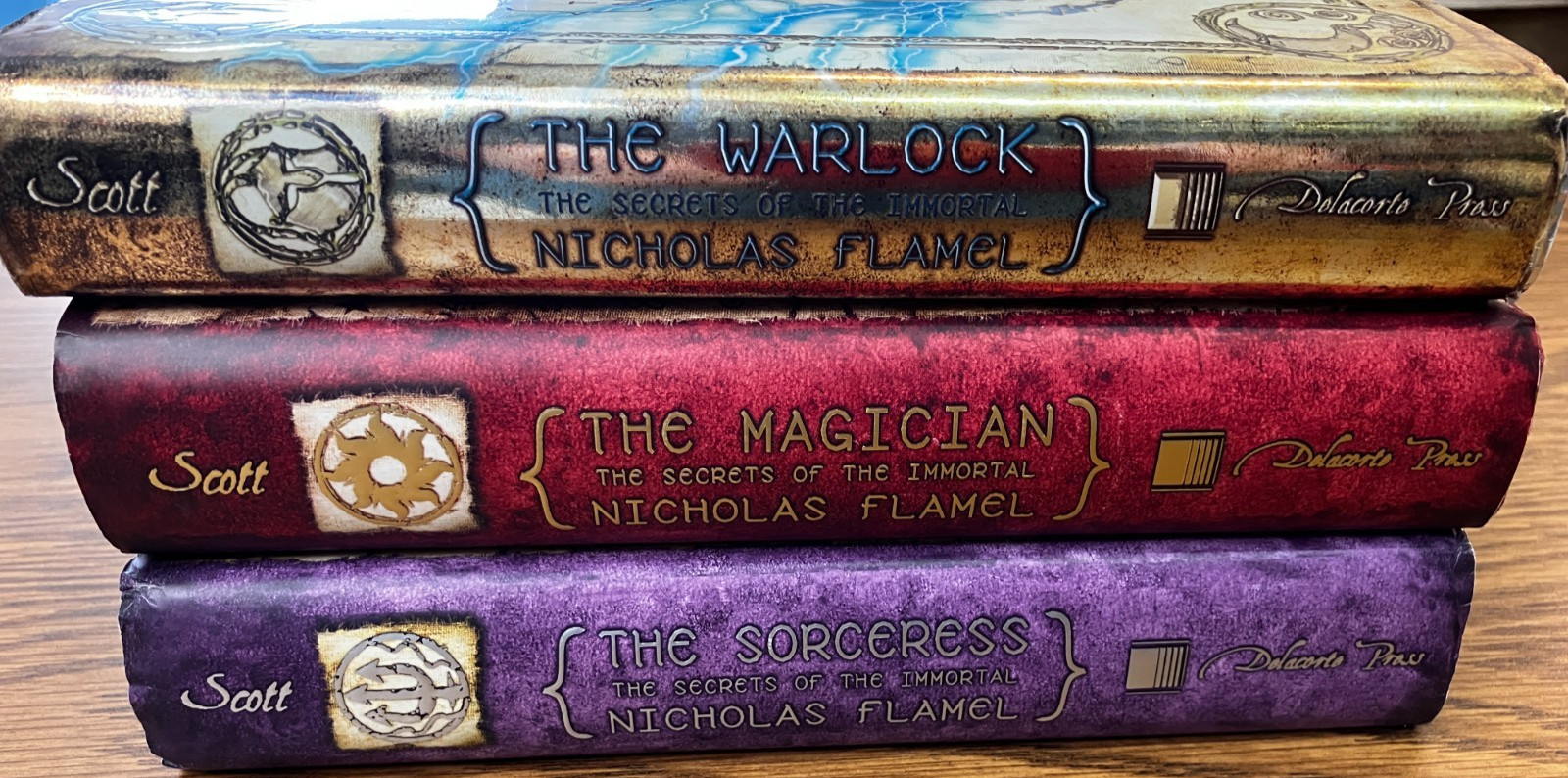 The Secrets of the Immortal Nicholas Flamel, 3, by Michael Scott, HC/DJ/1st Ed