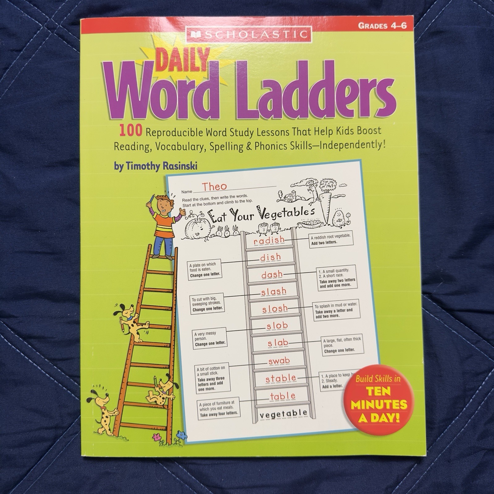 Daily Word Ladders Ser.: Daily Word Ladders: Grades 4-6 : 100 Reproducible Word