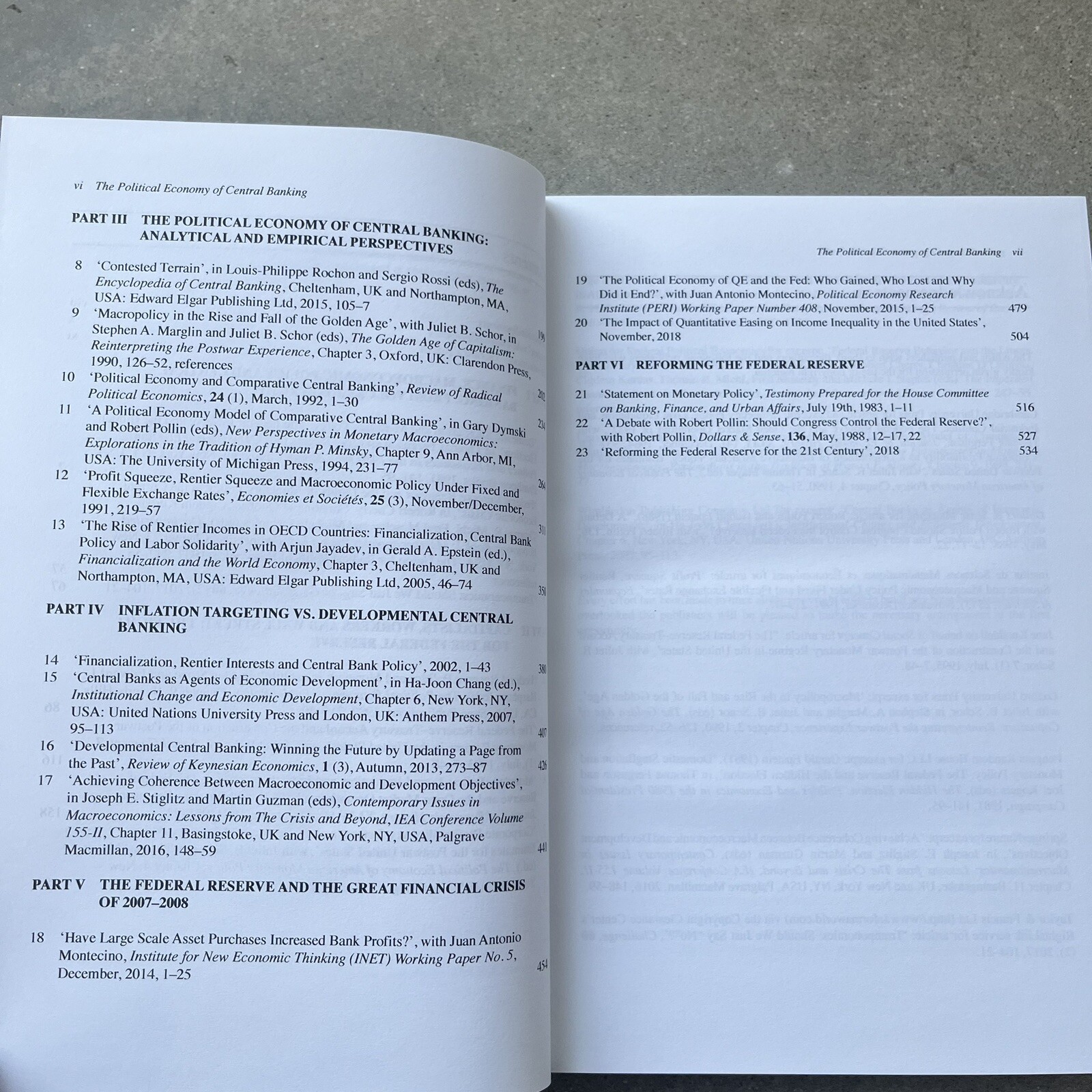 The Political Economy of Central Banking By Gerald Epstein (2019) Hard Cover