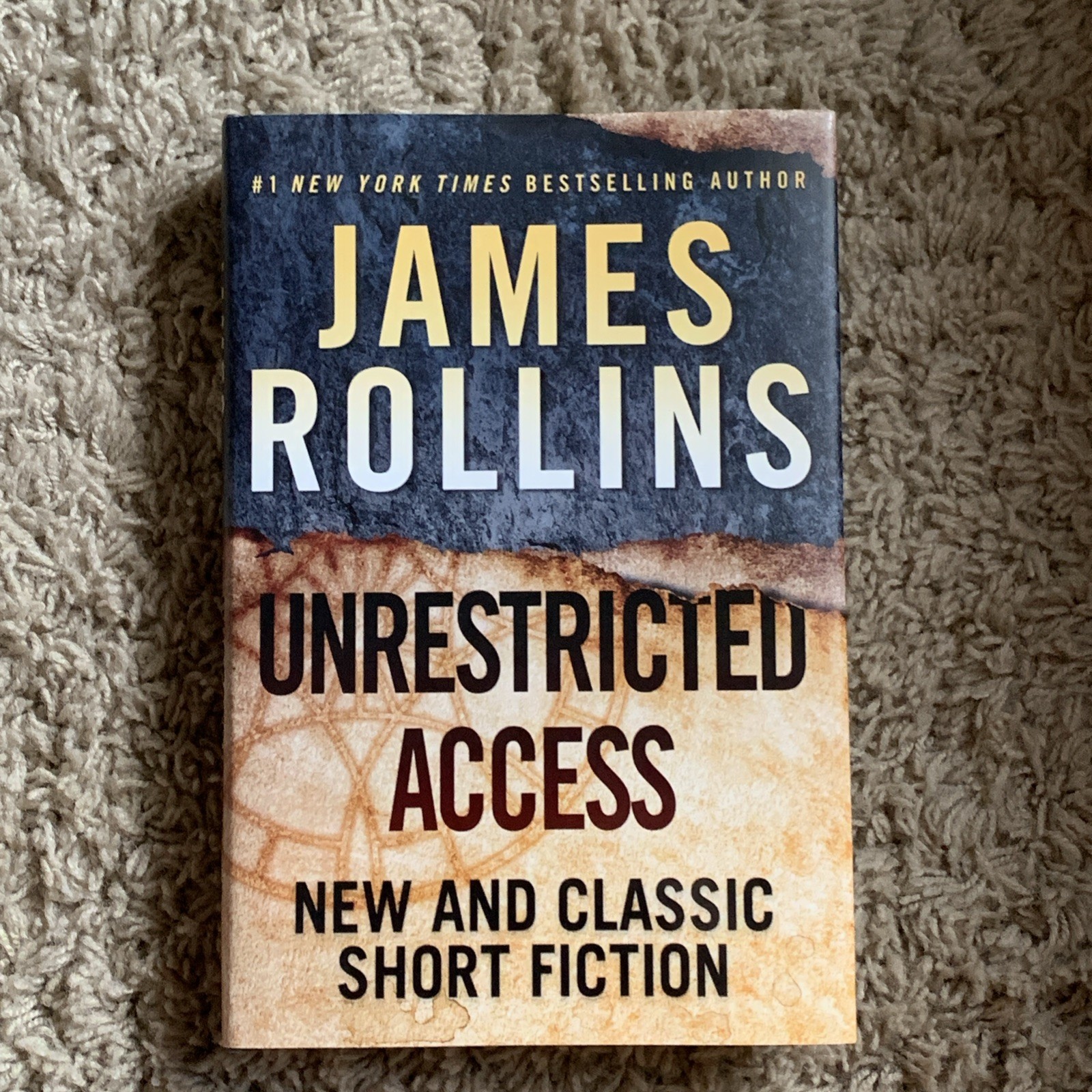 UNRESTRICTED ACCESS: NEW AND CLASSIC SHORT FICTION James Rollins 1st Ed/1st Prt
