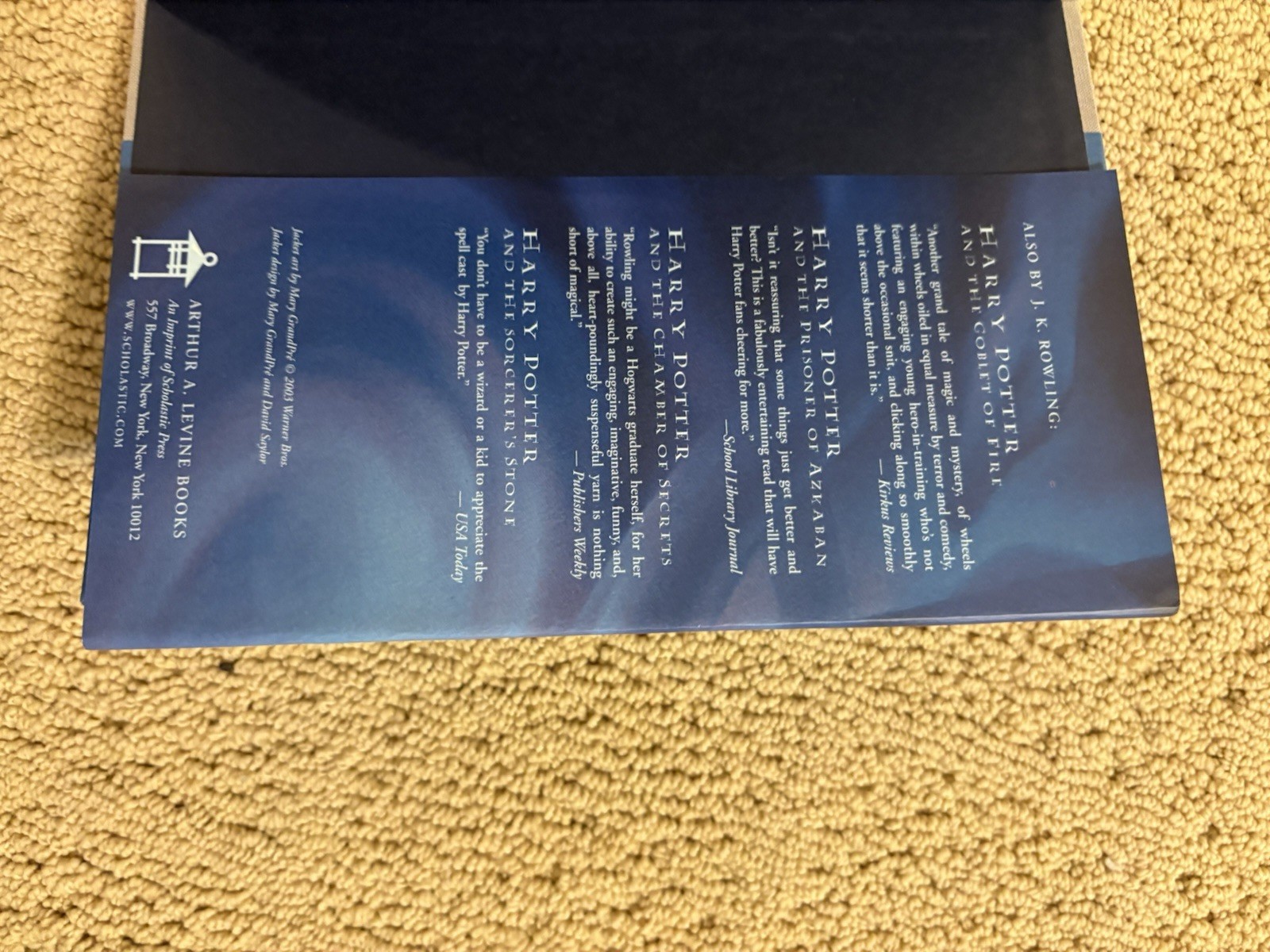 HARRY POTTER AND THE ORDER OF THE PHOENIX 1st Edition with Errors (page 683/684)
