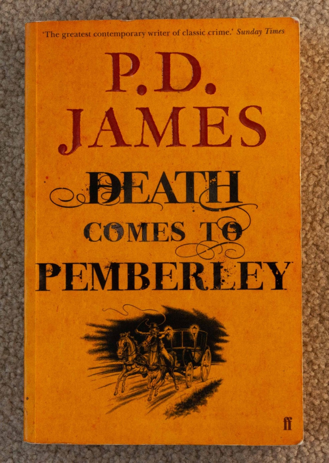 Death Comes to Pemberley by P. D. James – Paperback, 310 pages