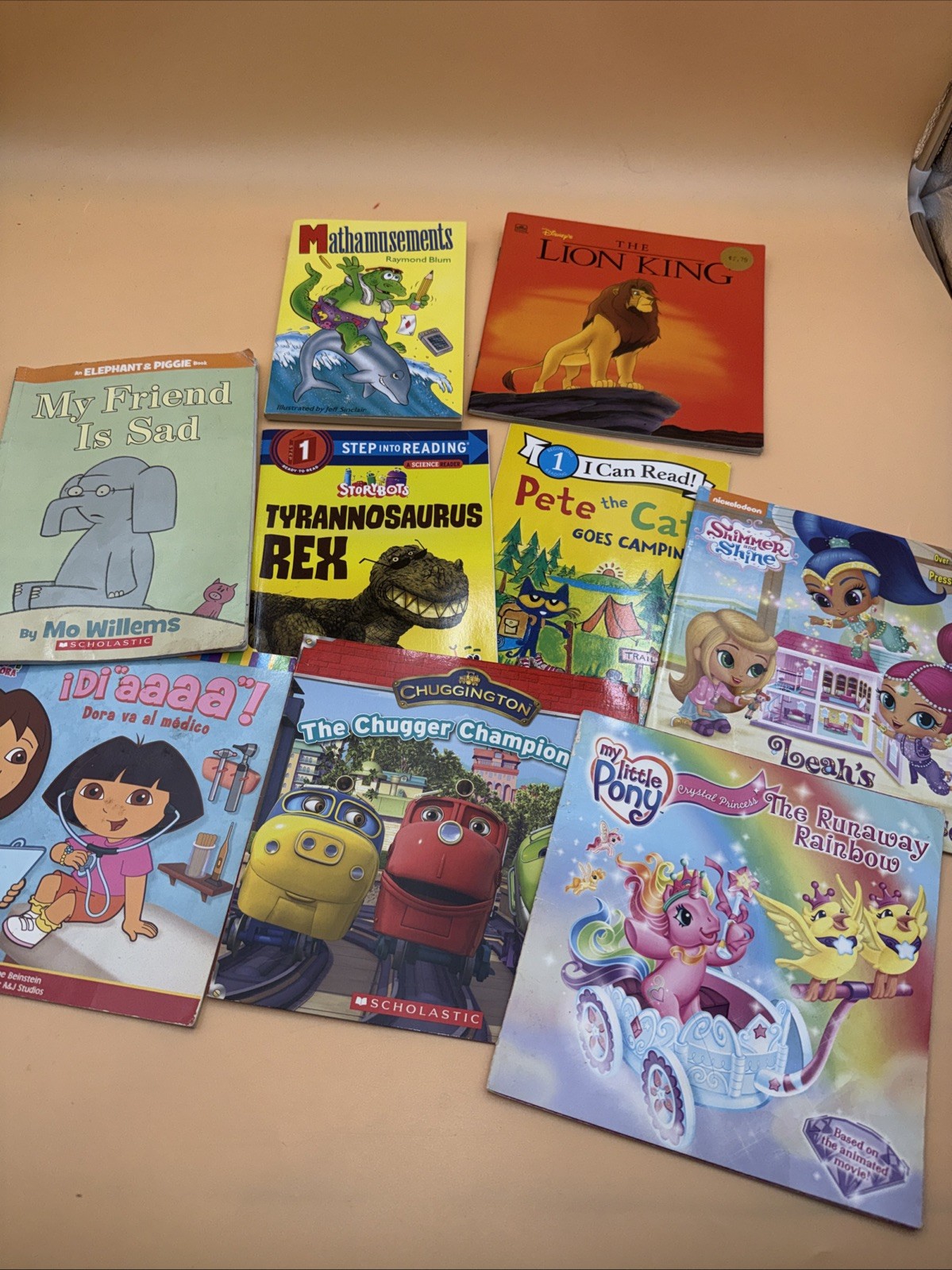 Mixed Lot Books Children Illustrations Easy Read Set of 9