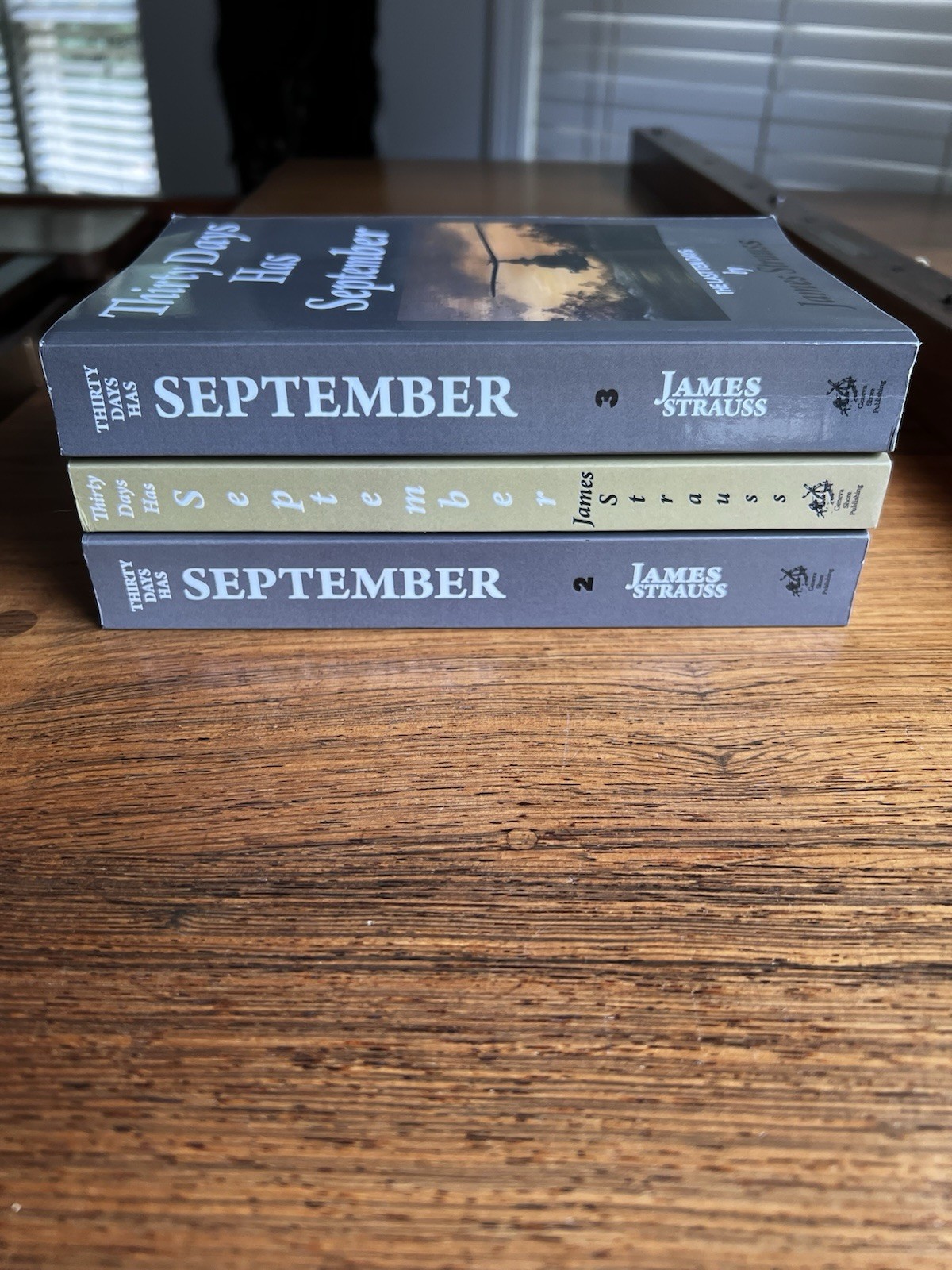 Thirty Days Has September By James Strauss Set Of Three Books Vietnam War PB