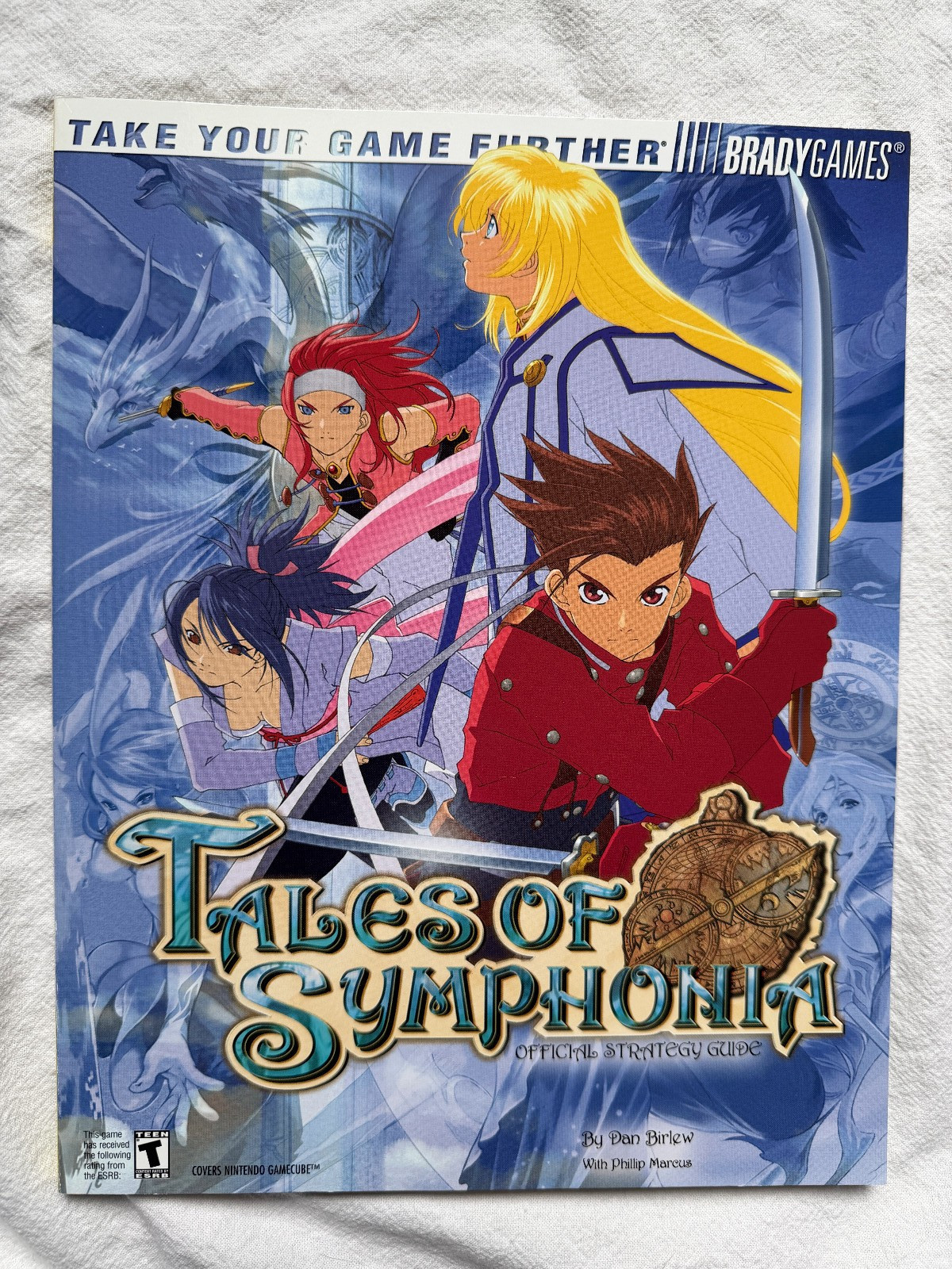 Tales of Symphonia Gamecube Official Strategy Guide – Open – Namco & Brady Games