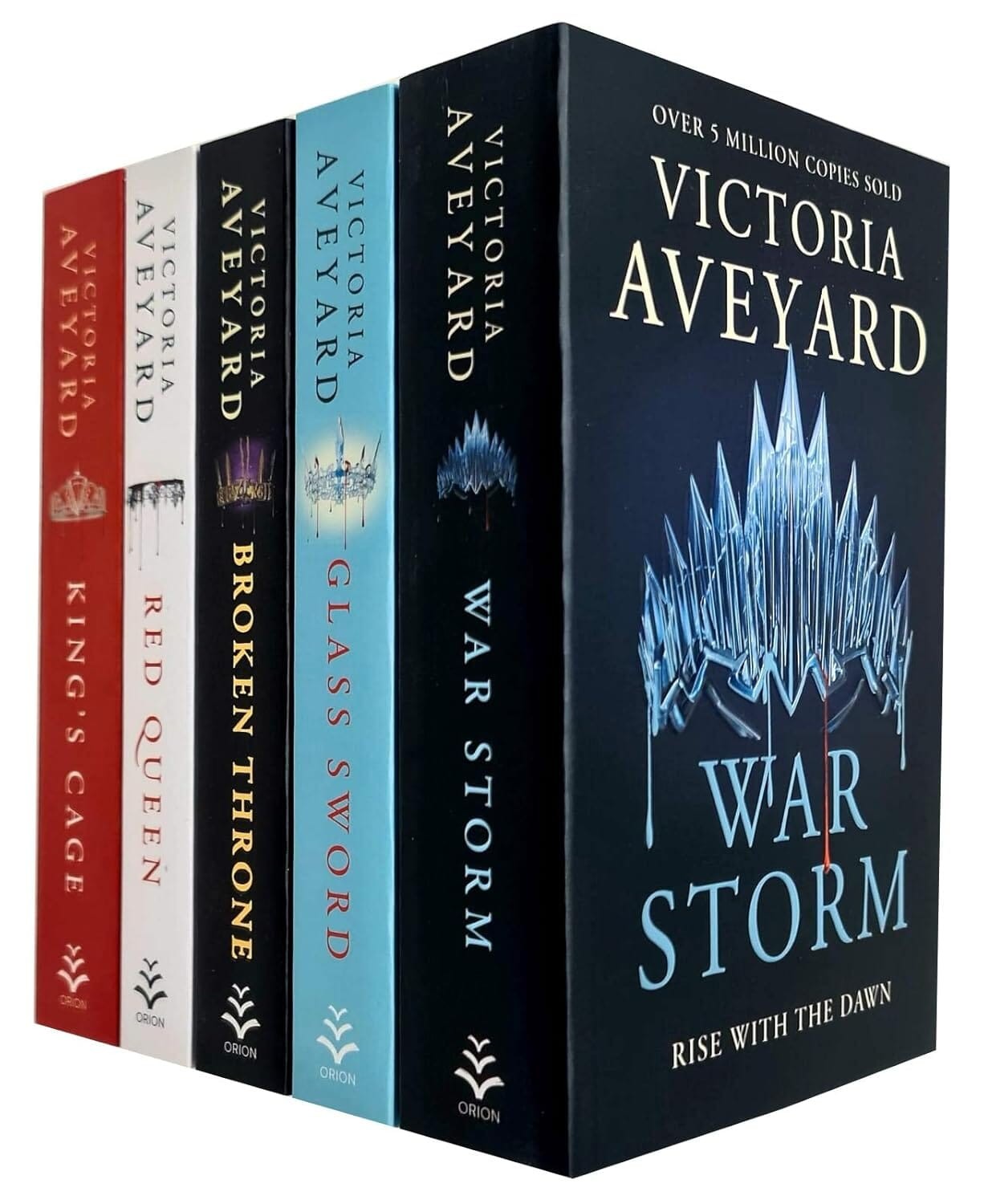 Red Queen Series by Victoria Aveyard 5 Books Collection Set – Fiction – Paperbac