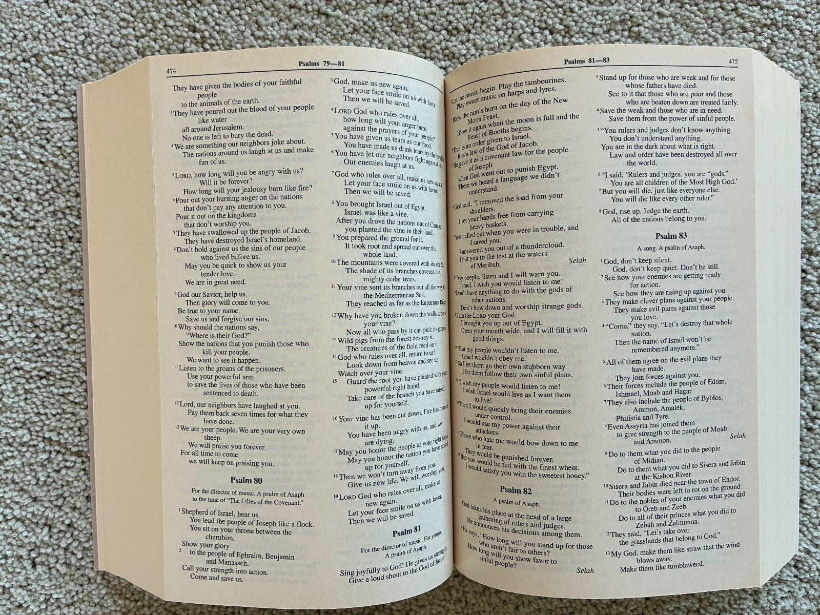 Holy Bible, NIrV maroon pliable leather-like cover, Zonderkidz, 1999, Very Good