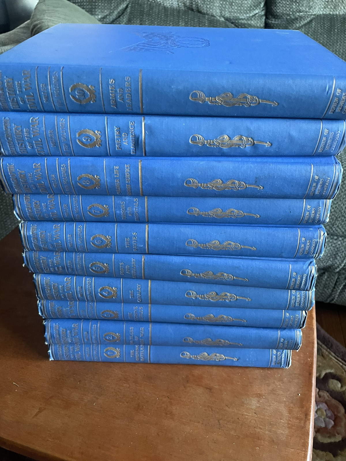 Photographic History of the Civil War (10 Volumes, 8” x 11”) 1st Edition