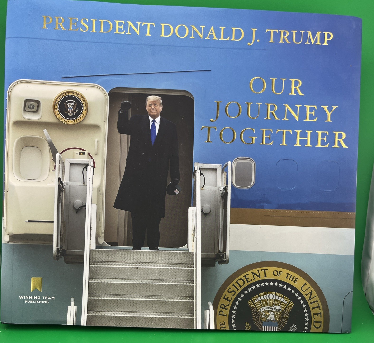 Title: Our Journey Together Donald J Trump 2021 Photo Hardcover Book DT050