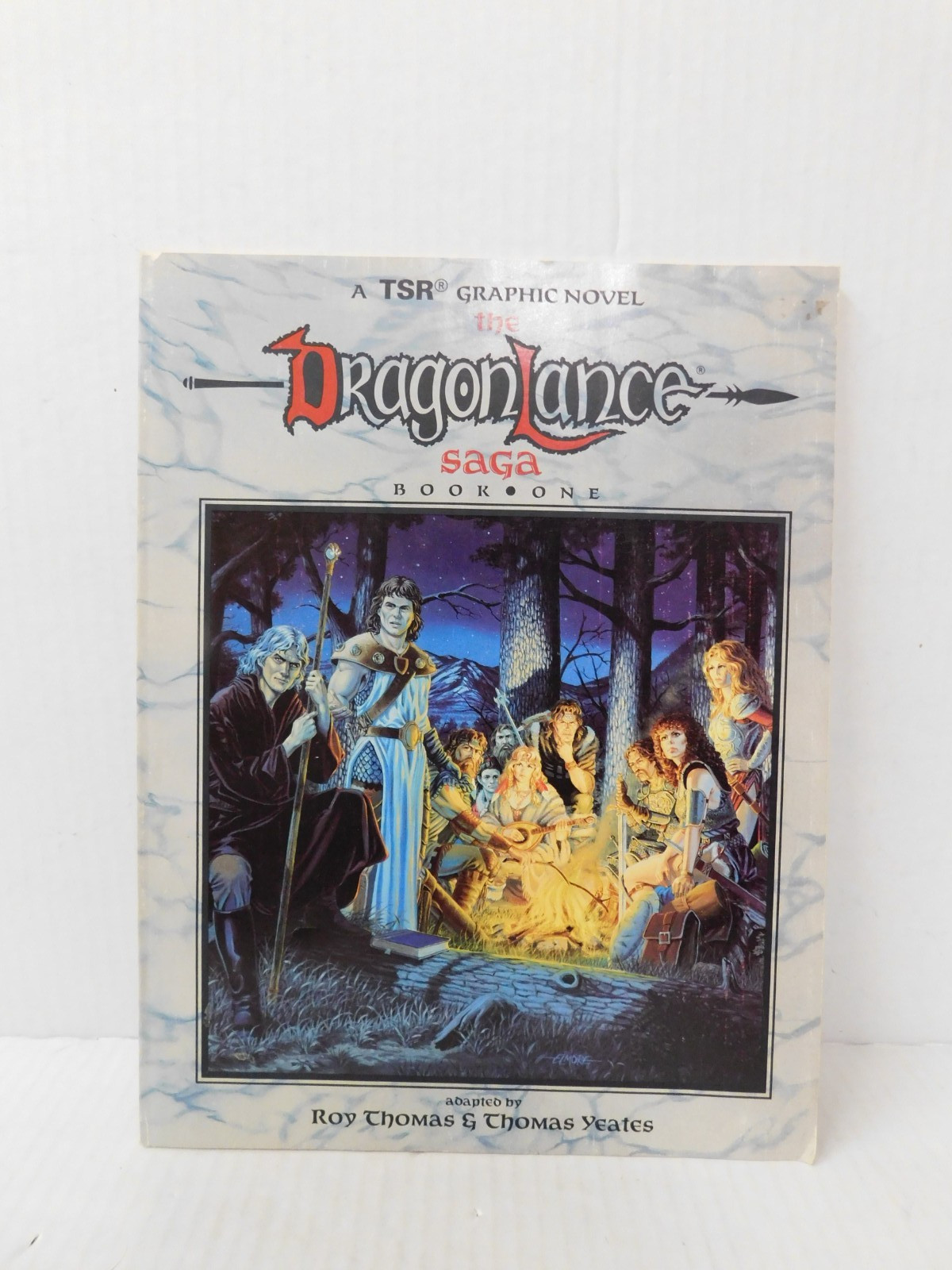 TSR Graphic Novel DRAGONLANCE Saga Book 1 PB Roy Thomas & Thomas Yeates 1987 1st