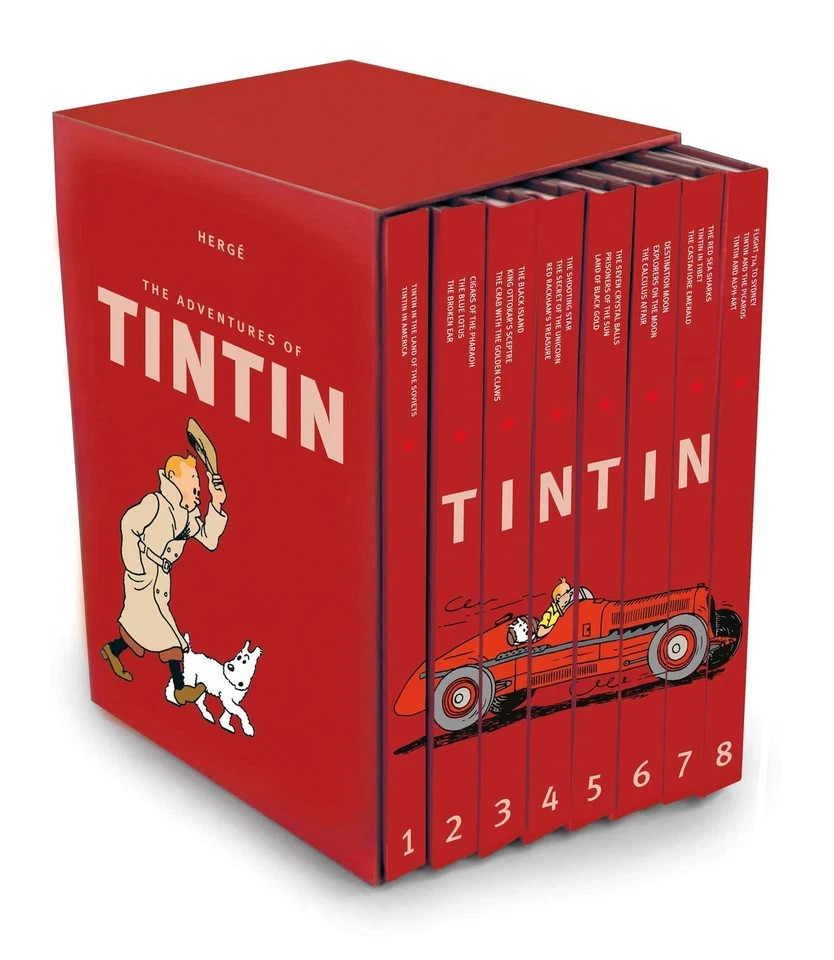 Adventures of Tintin Complete Set (The Adventures of Tintin – Compact Editio…