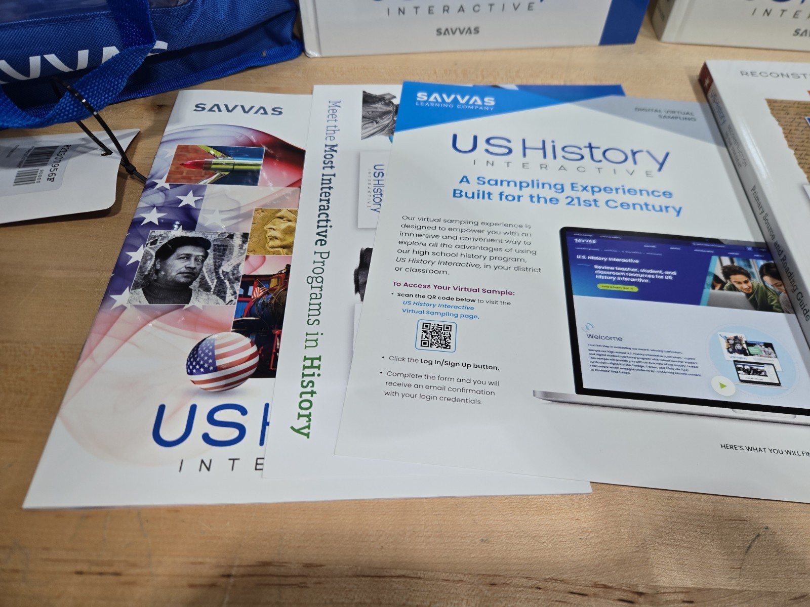 SAVVAS US History Interactive Reconstruction to Present Teacher/Student Textbook