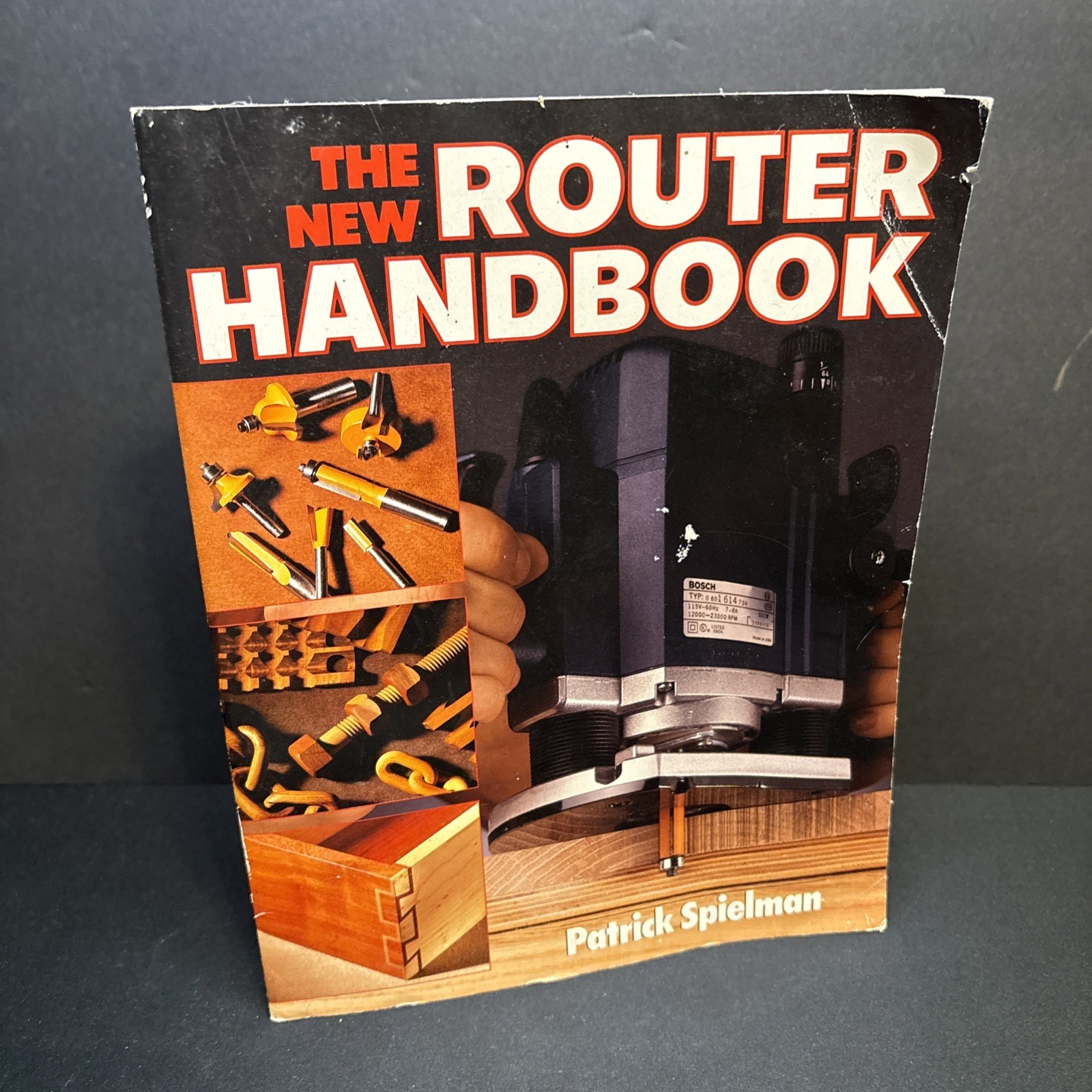The New Router Handbook by Spielman, Patrick • Woodworking Tools Book ☆400 Pages