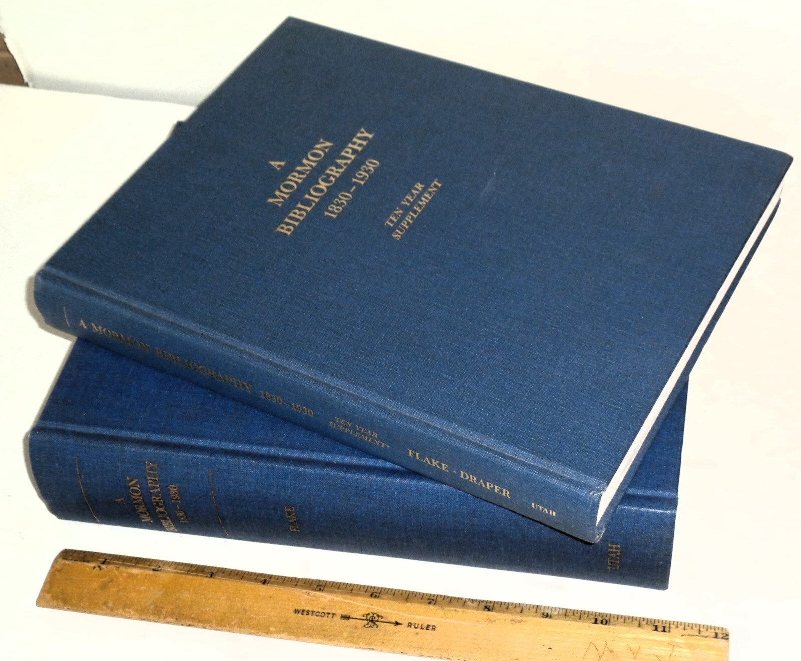 A Mormon Bibliography, 1830-1930: Books, Pamphlets, Periodicals, & Broadsides…