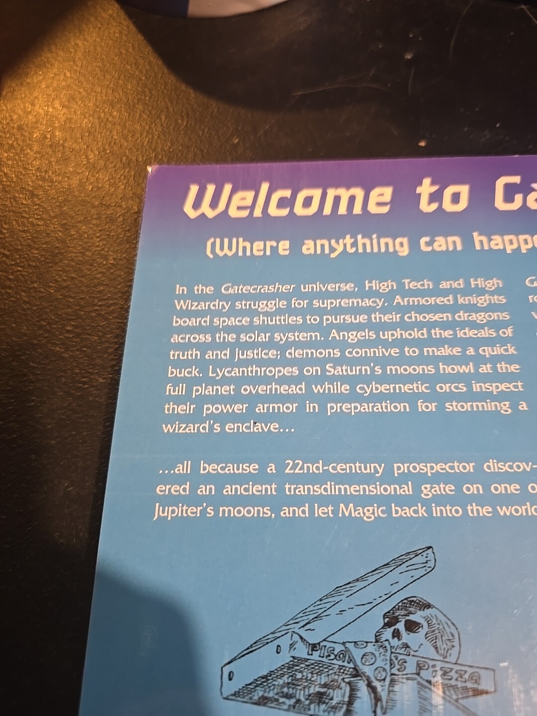 Gatecrasher: Science Fantasy Adventure – 2ND ED -Grey Ghost Games – NM